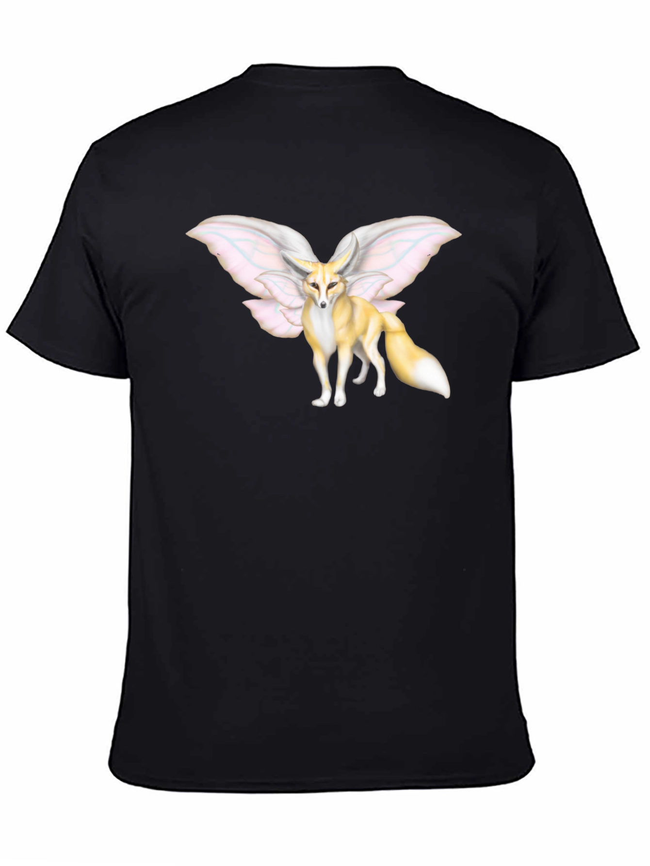 Fennec Fox Fairy Wings T-Shirt | Unique Graphic Tee