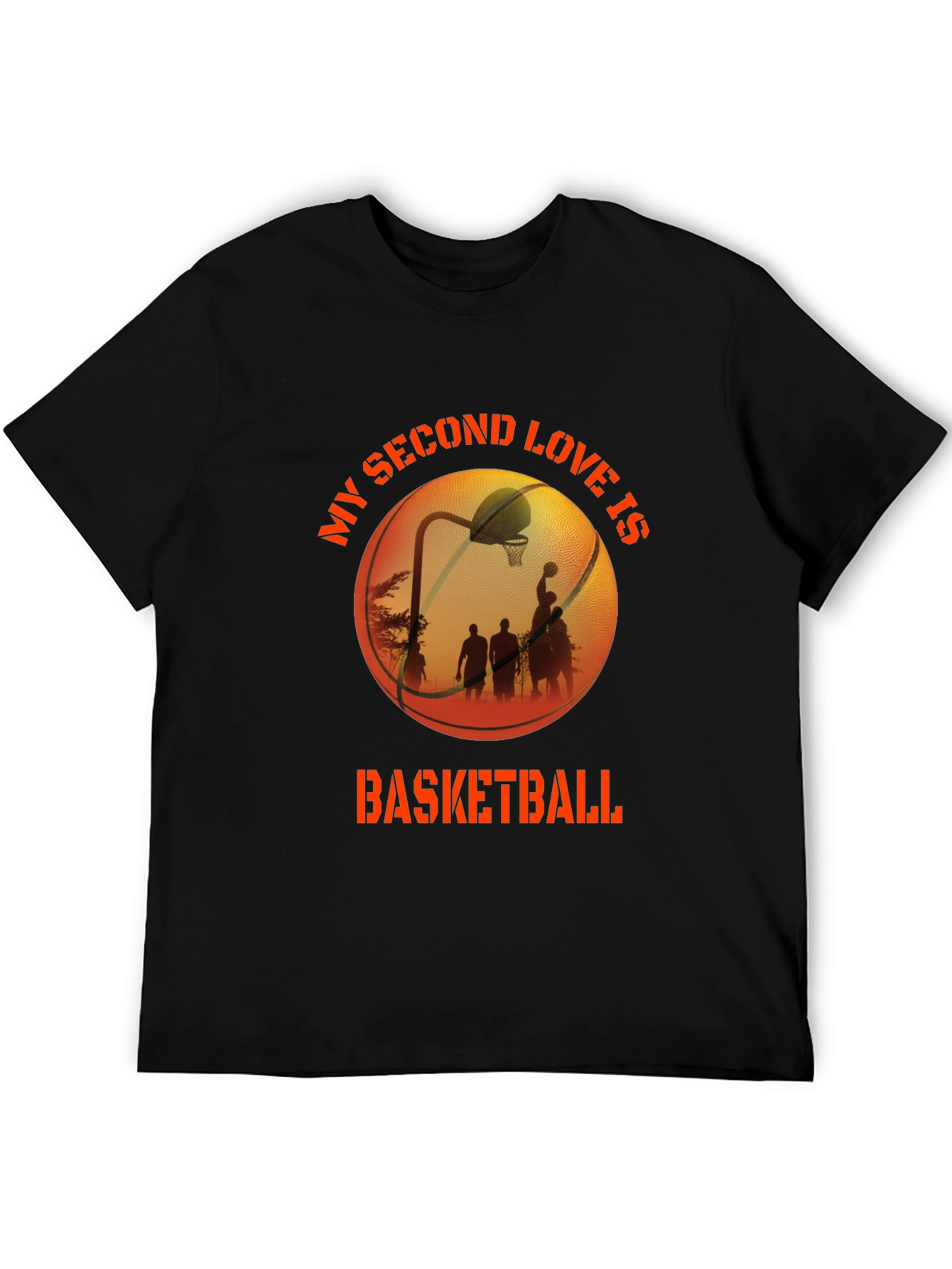 Basketball Second Love Graphic T-Shirt