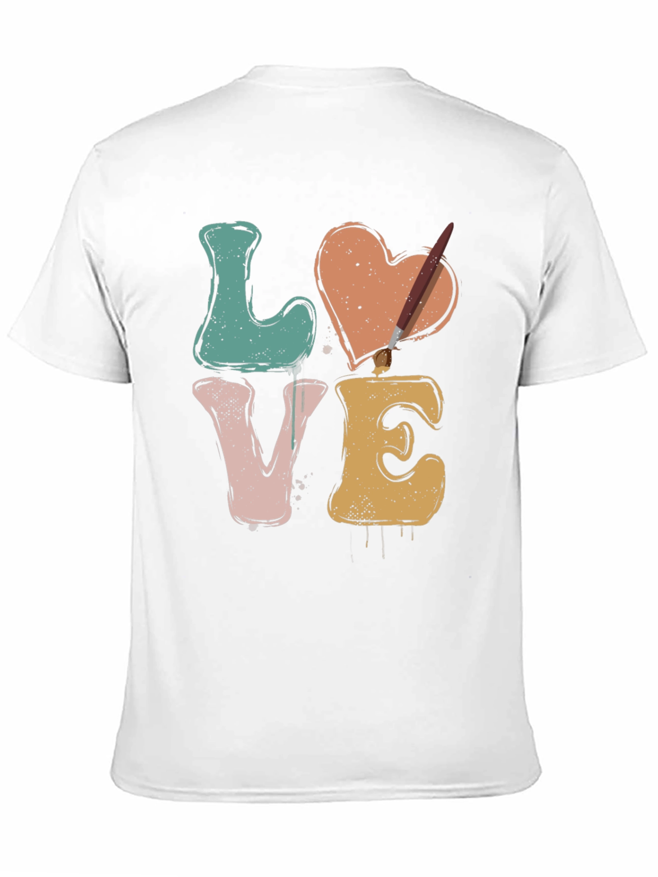 LOVE Artist T-Shirt - Painting Heart Tee
