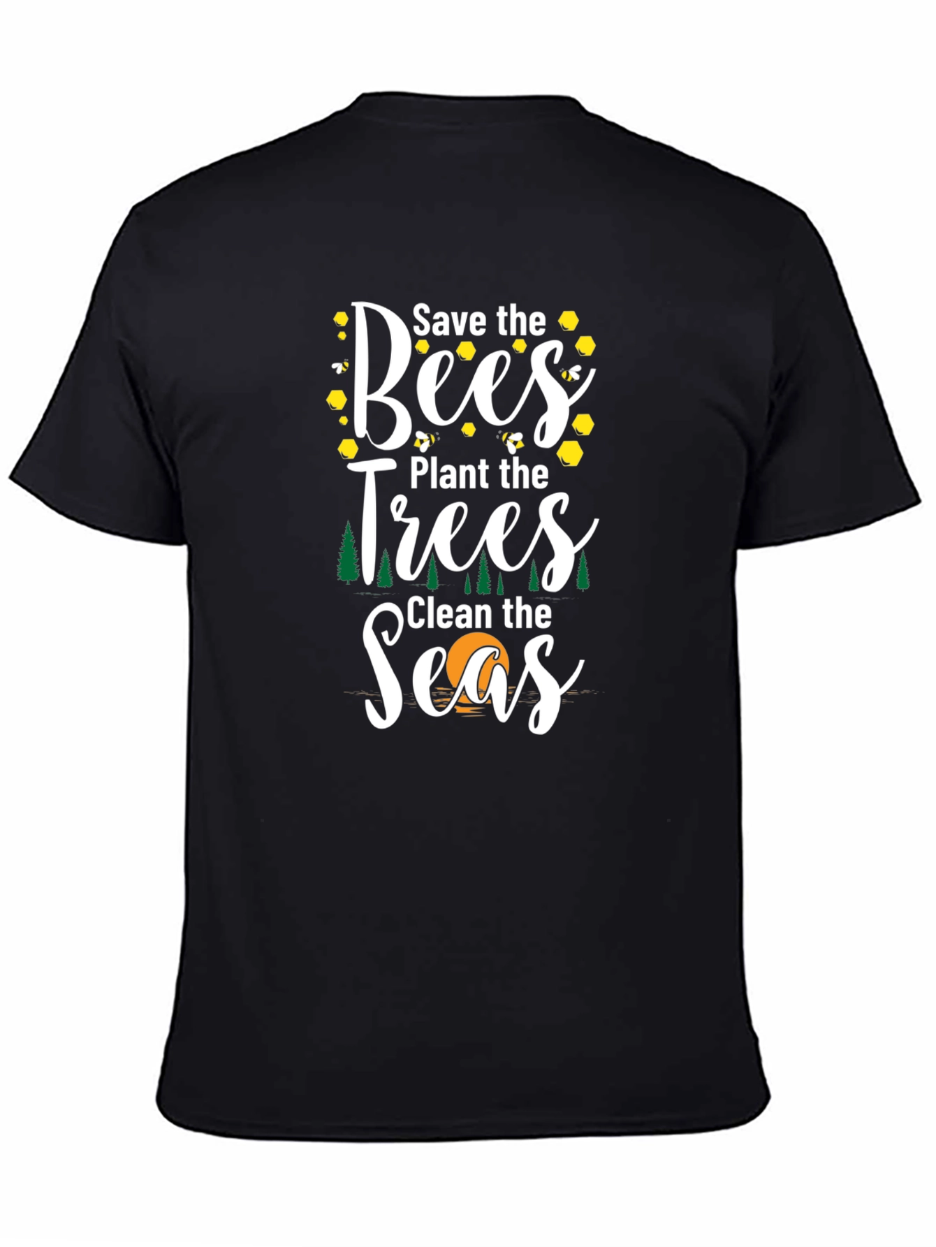 Save the Bees Graphic T-Shirt - Eco Friendly Tee