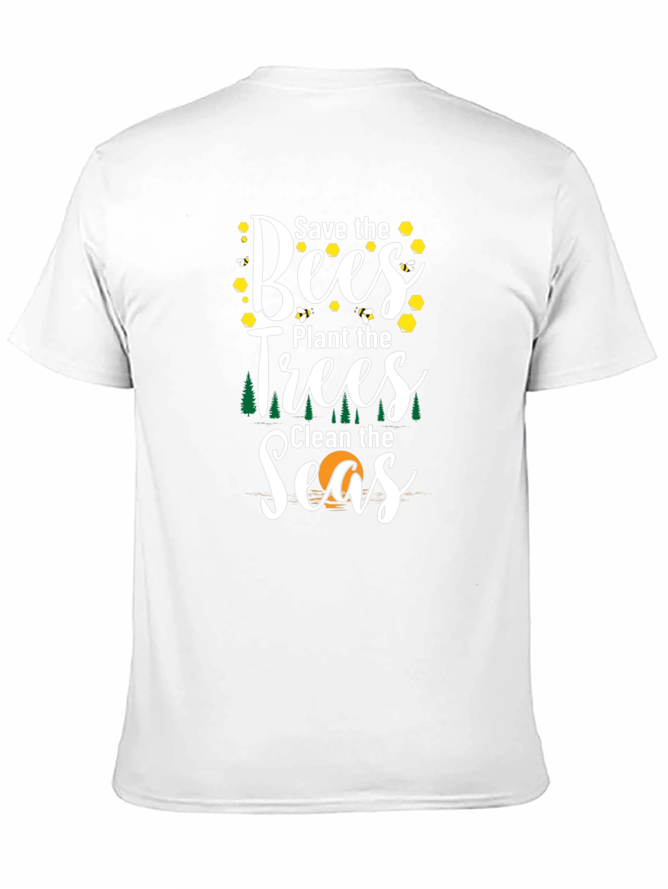 Save the Bees Graphic T-Shirt - Eco Friendly Tee