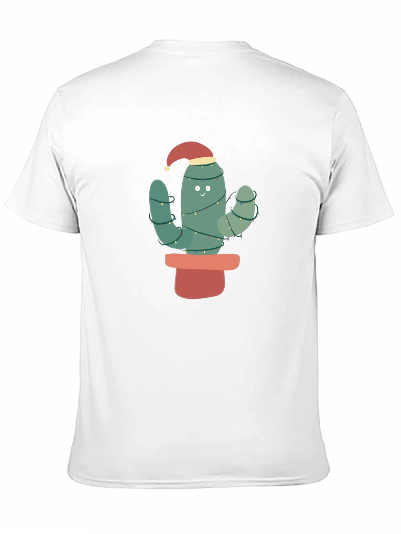 Festive Cactus T-Shirt - Holiday Cheer