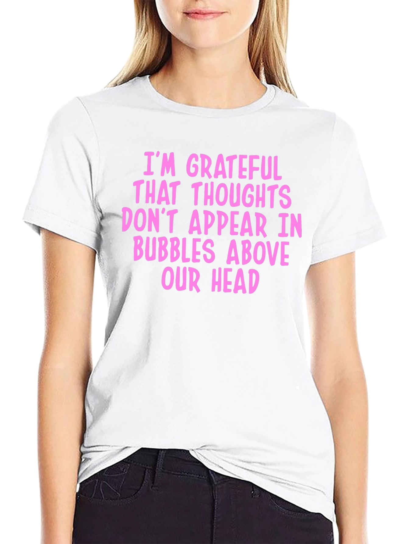 Grateful Thoughts T-Shirt - Funny Novelty Tee
