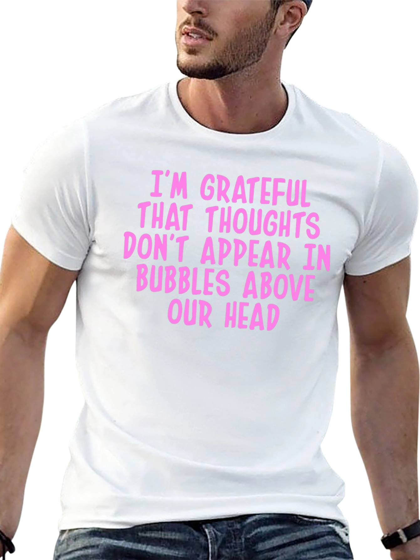 Grateful Thoughts T-Shirt - Funny Novelty Tee