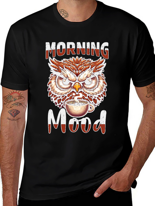 Morning Owl Coffee Graphic Tee
