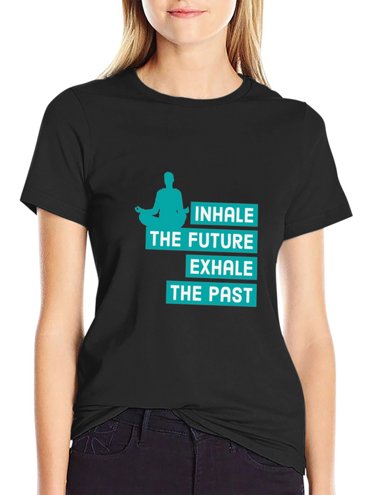 Inhale the Future Graphic Tee - Mens Yoga Shirt