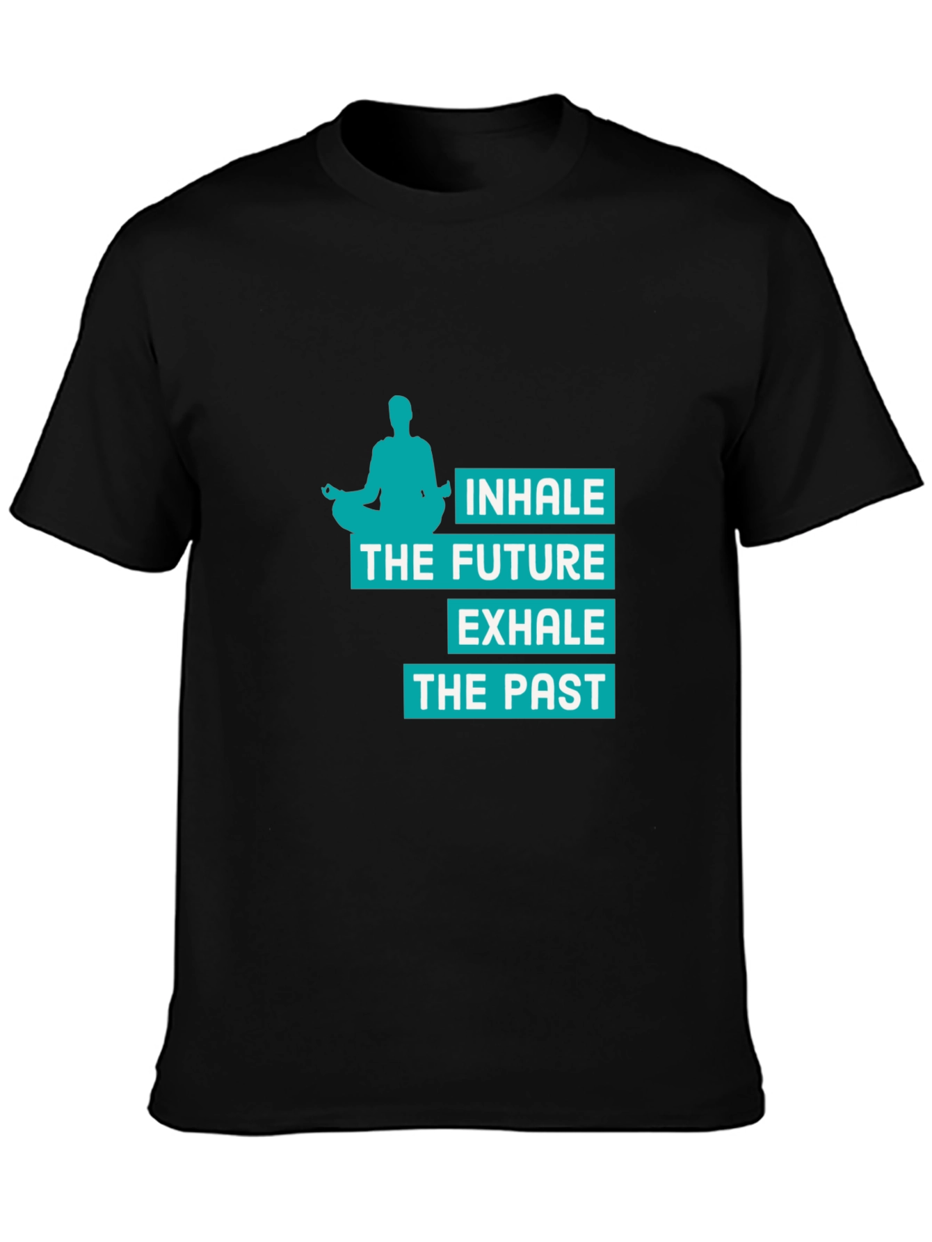 Inhale the Future Graphic Tee - Mens Yoga Shirt