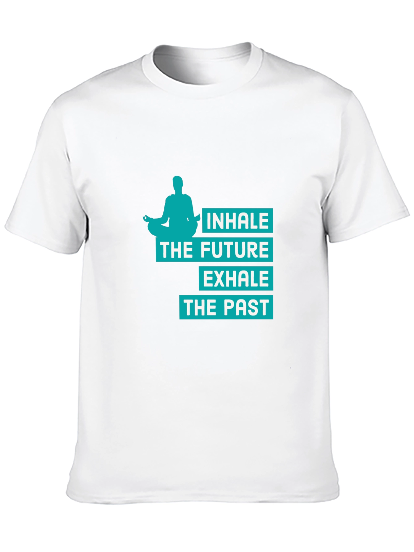 Inhale the Future Graphic Tee - Mens Yoga Shirt
