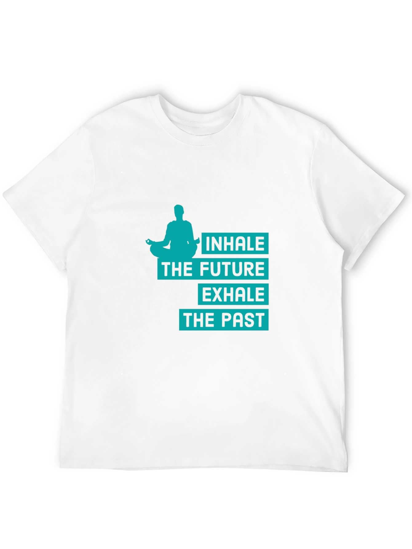 Inhale the Future Graphic Tee - Mens Yoga Shirt