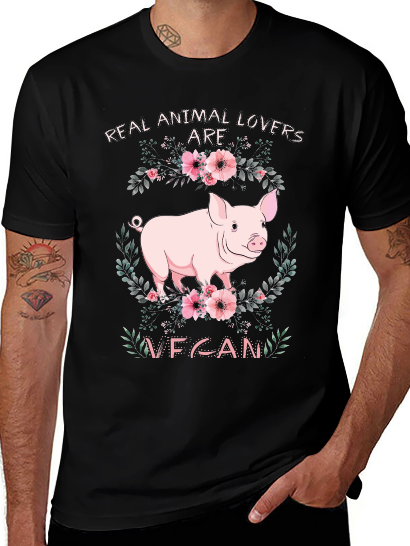 Vegan Animal Lover T-Shirt