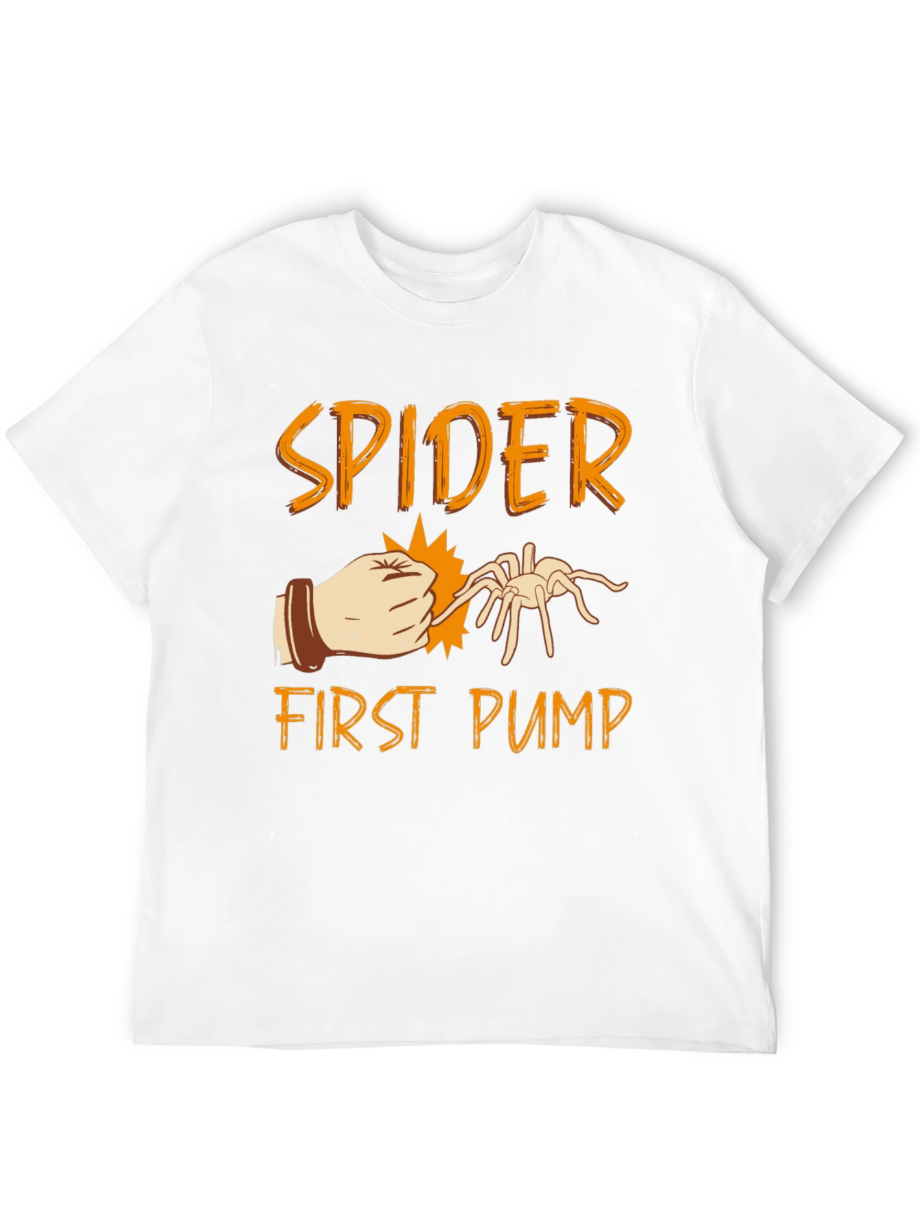 Spider First Pump Black Graphic T-Shirt