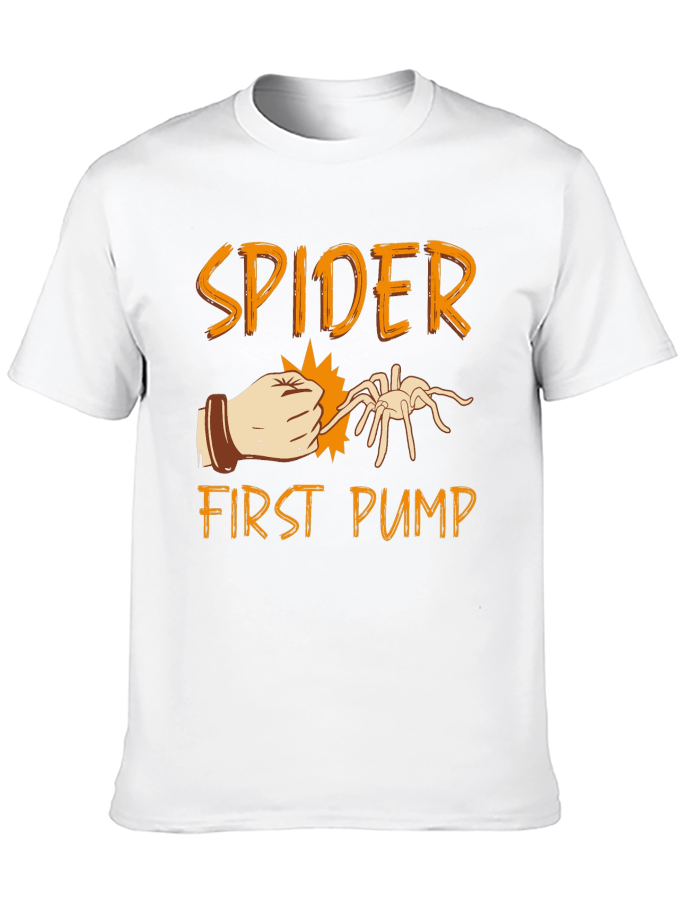Spider First Pump Black Graphic T-Shirt