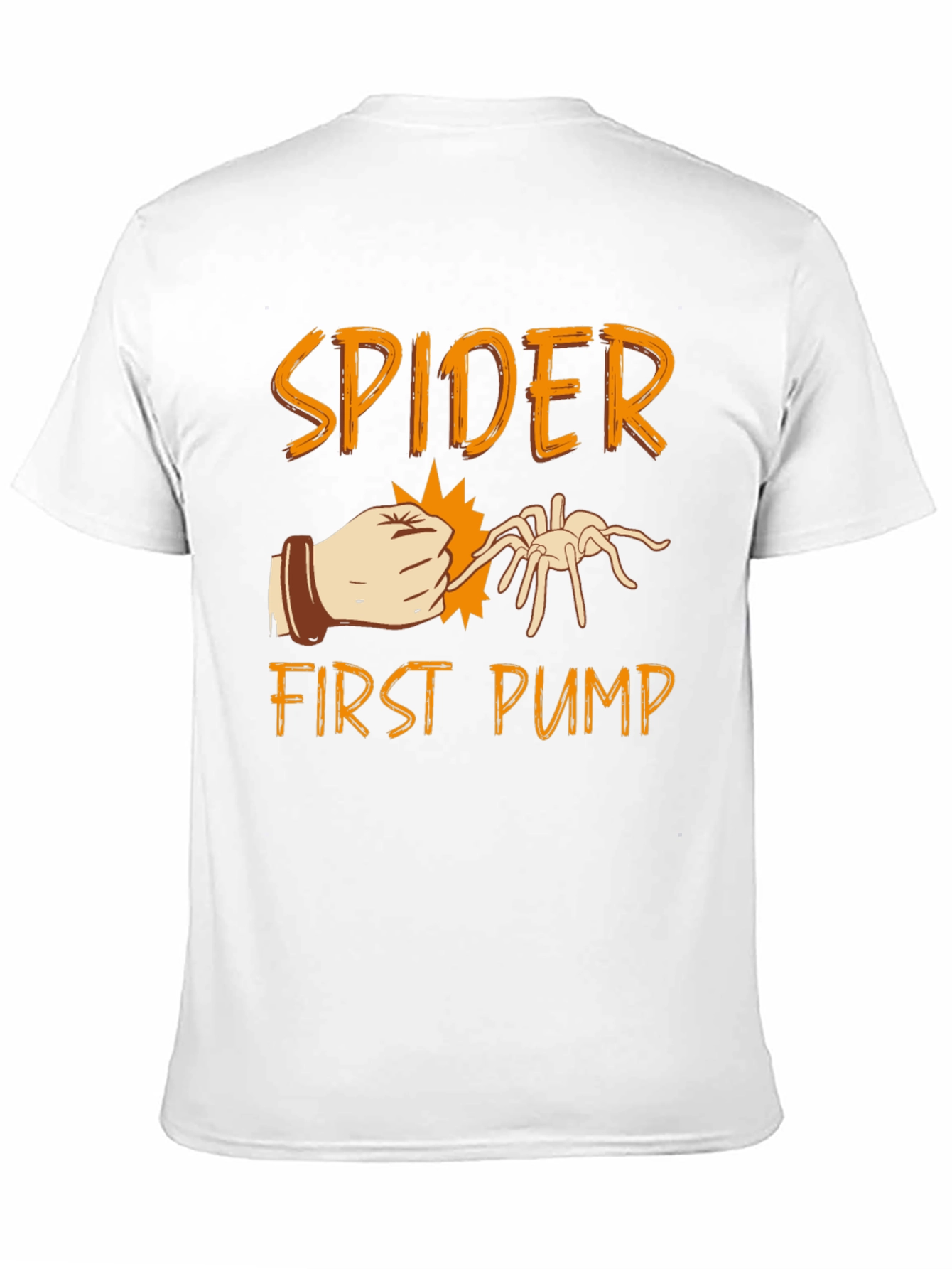 Spider First Pump Black Graphic T-Shirt