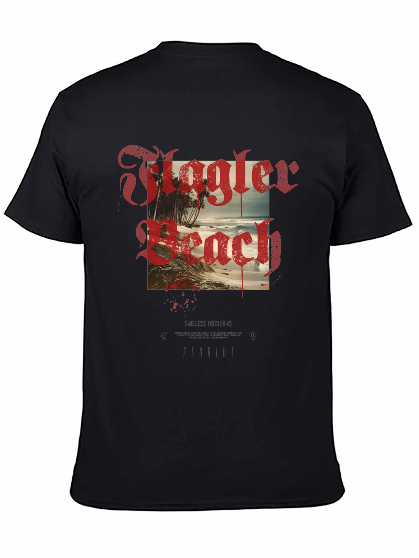 Flagler Beach Graphic Tee - Coastal Style