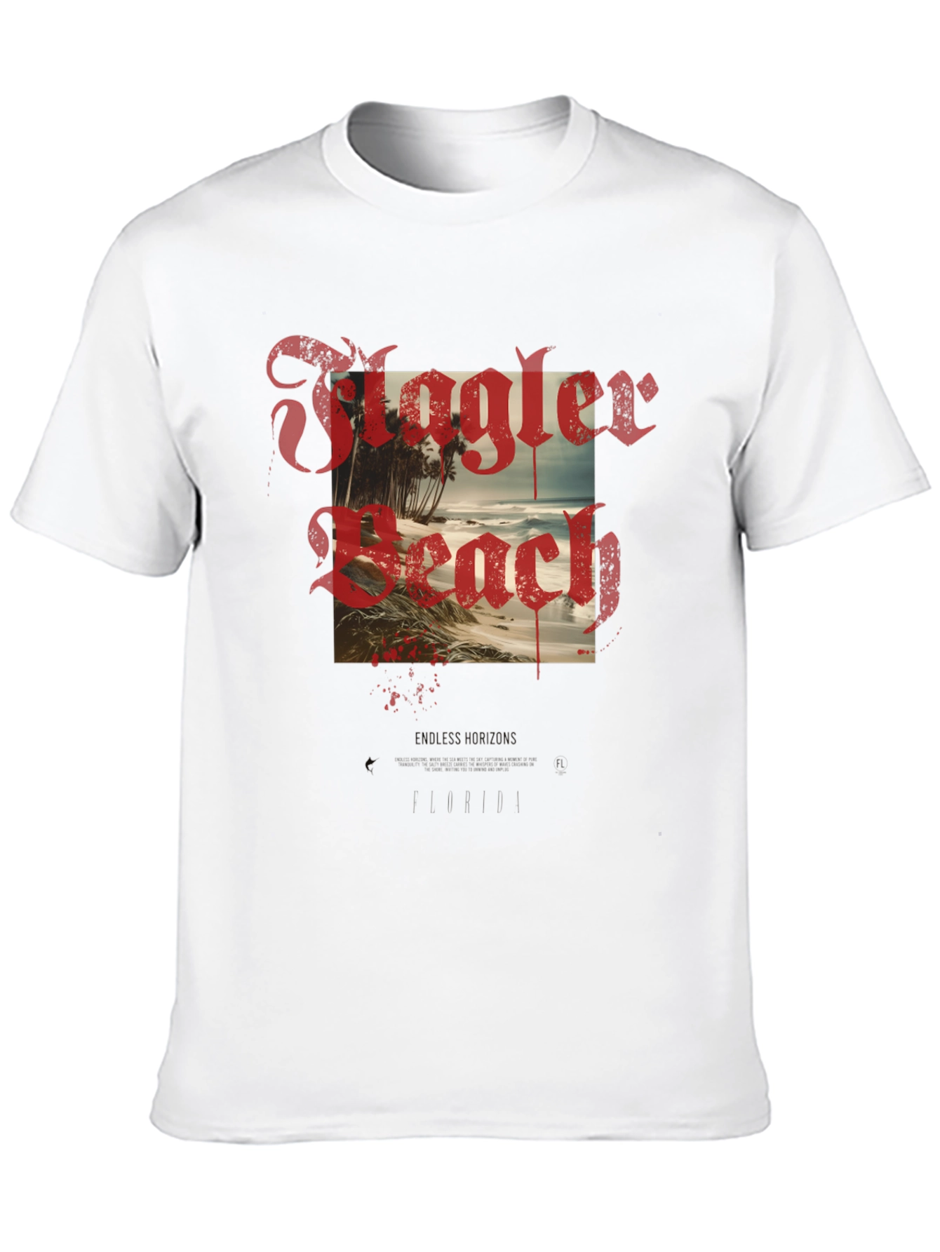 Flagler Beach Graphic Tee - Coastal Style
