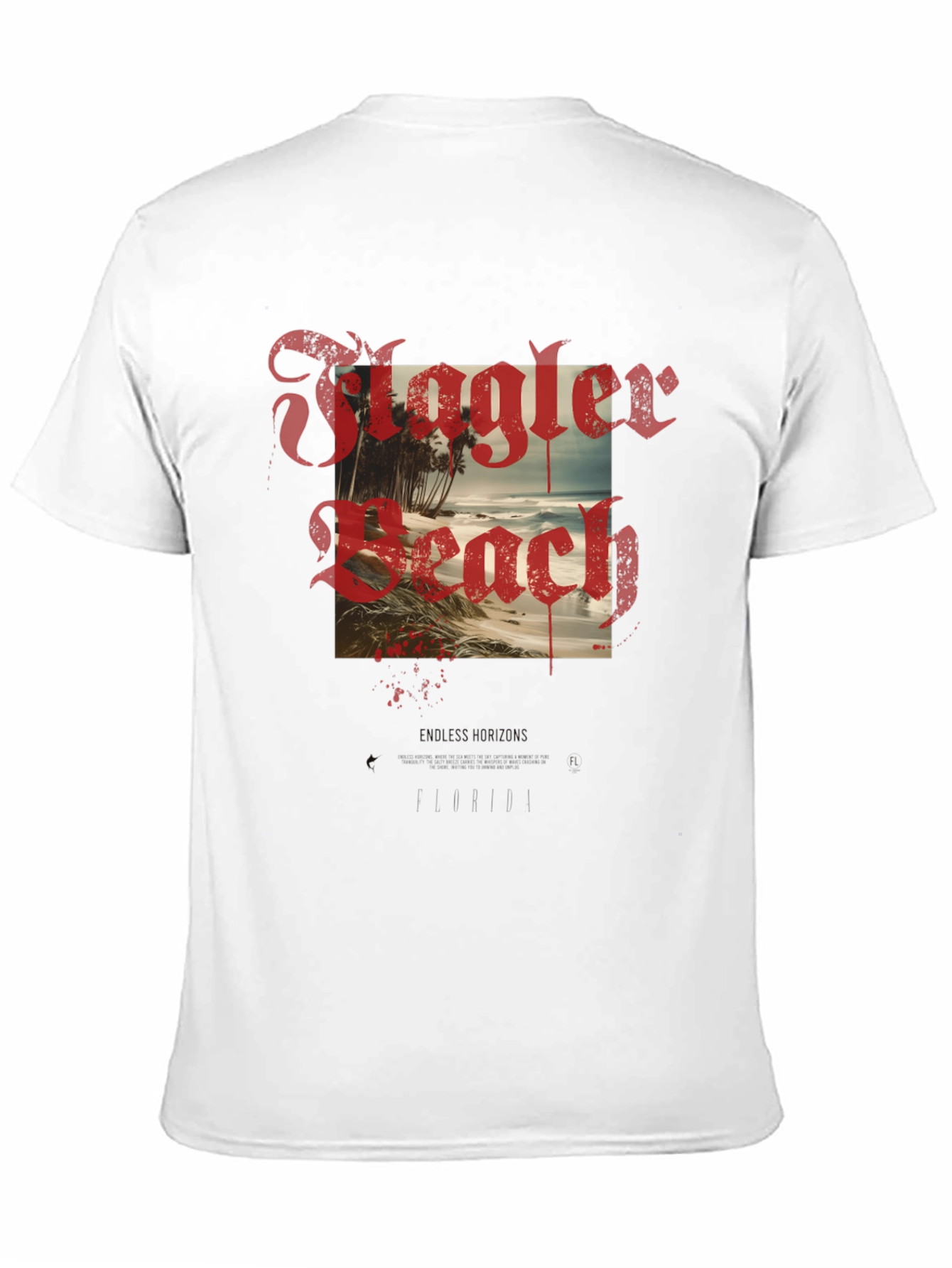 Flagler Beach Graphic Tee - Coastal Style