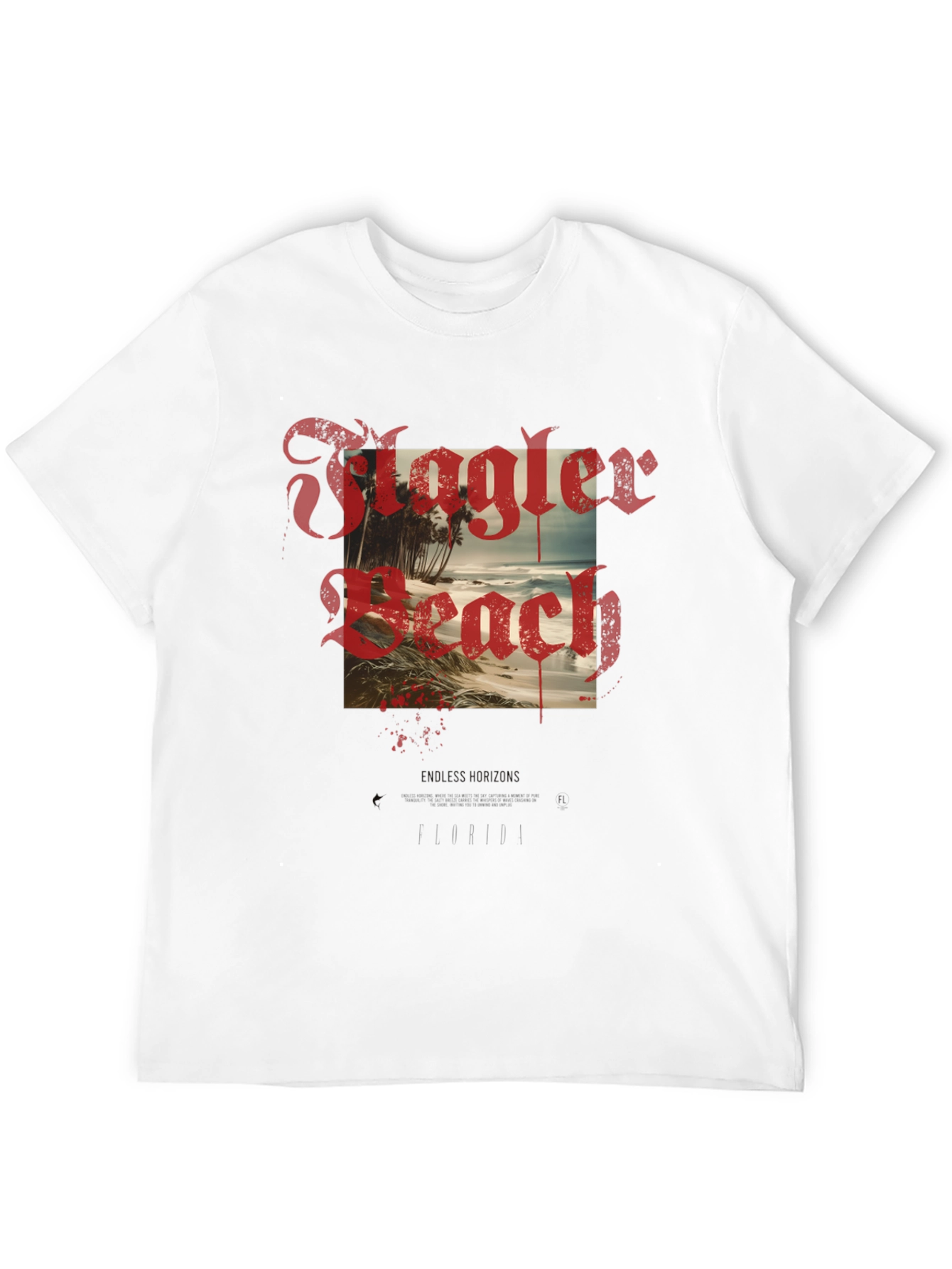 Flagler Beach Graphic Tee - Coastal Style