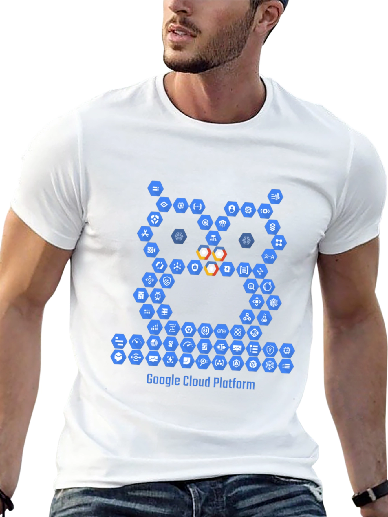Google Cloud Platform Owl T-Shirt - Black