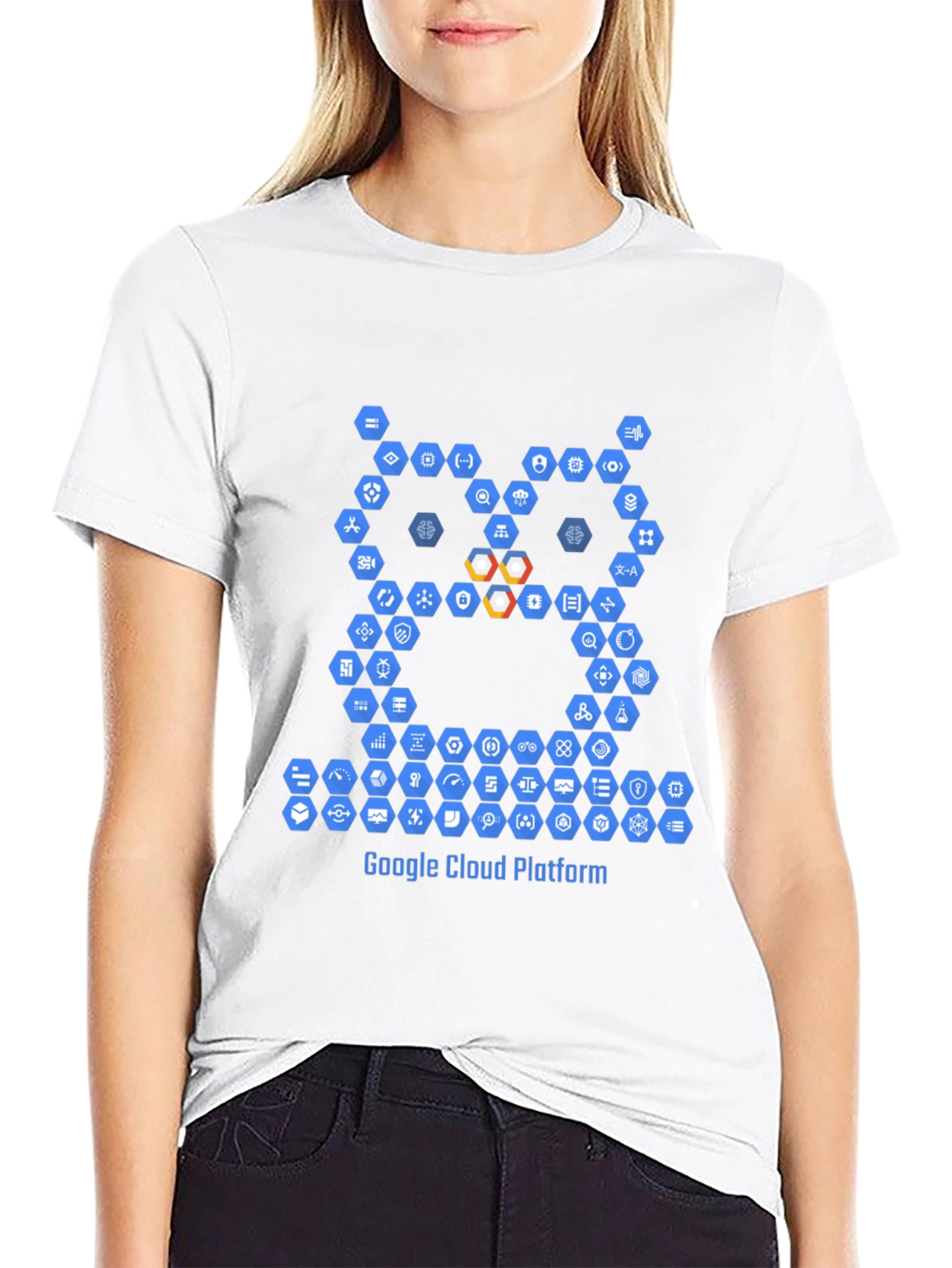 Google Cloud Platform Owl T-Shirt - Black