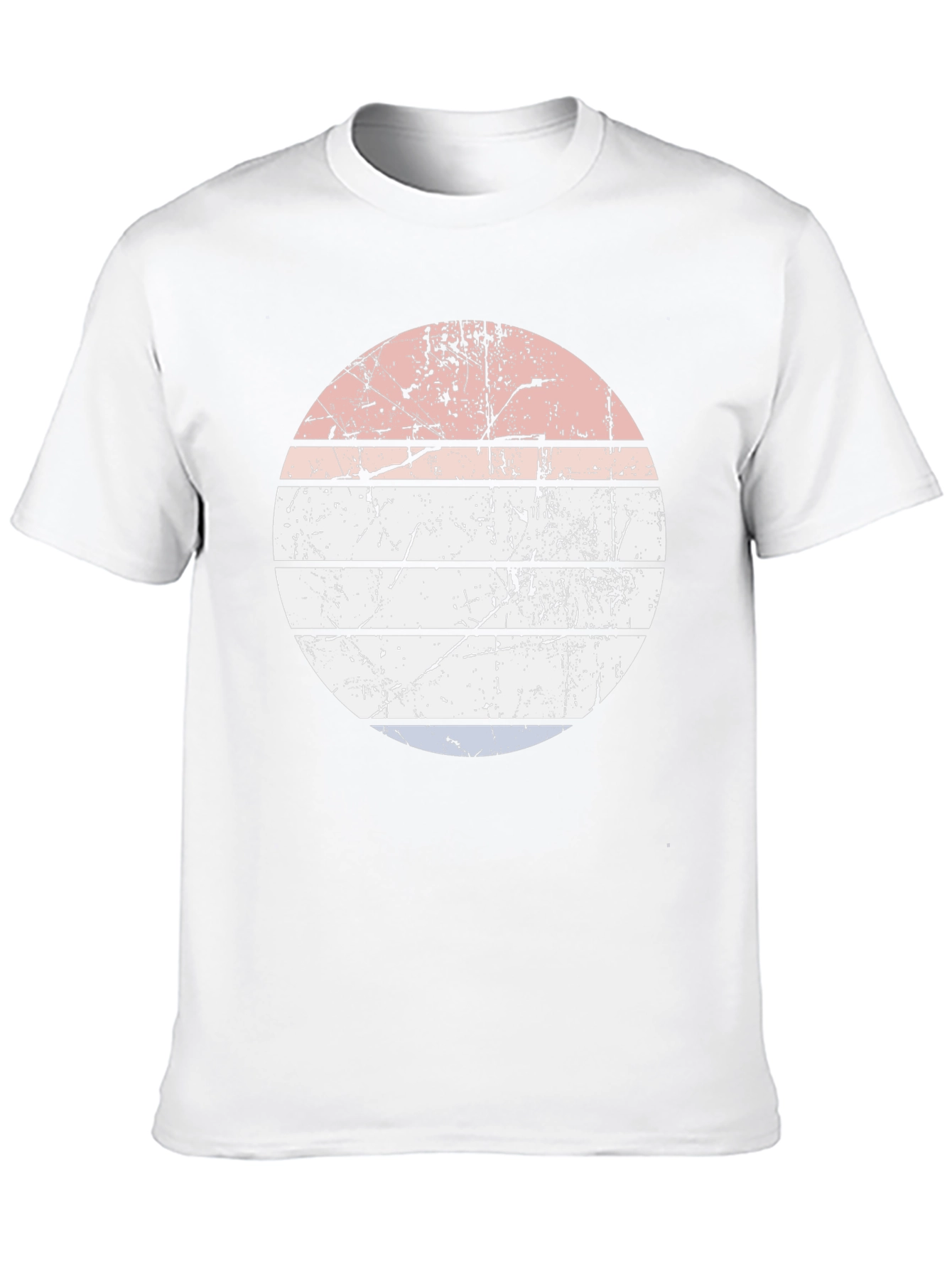 Retro Sunset Graphic Tee - Mens Black T-Shirt