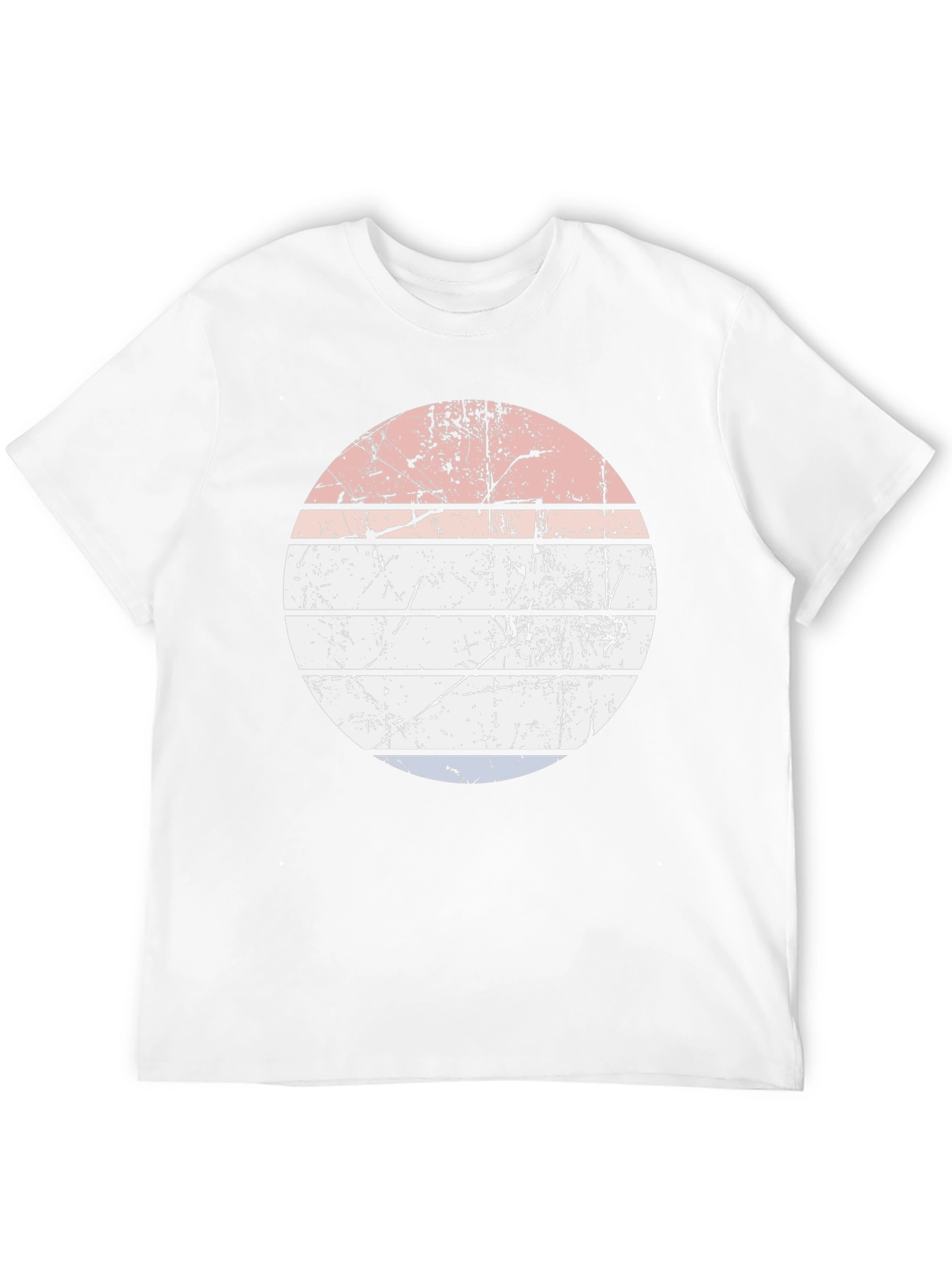 Retro Sunset Graphic Tee - Mens Black T-Shirt