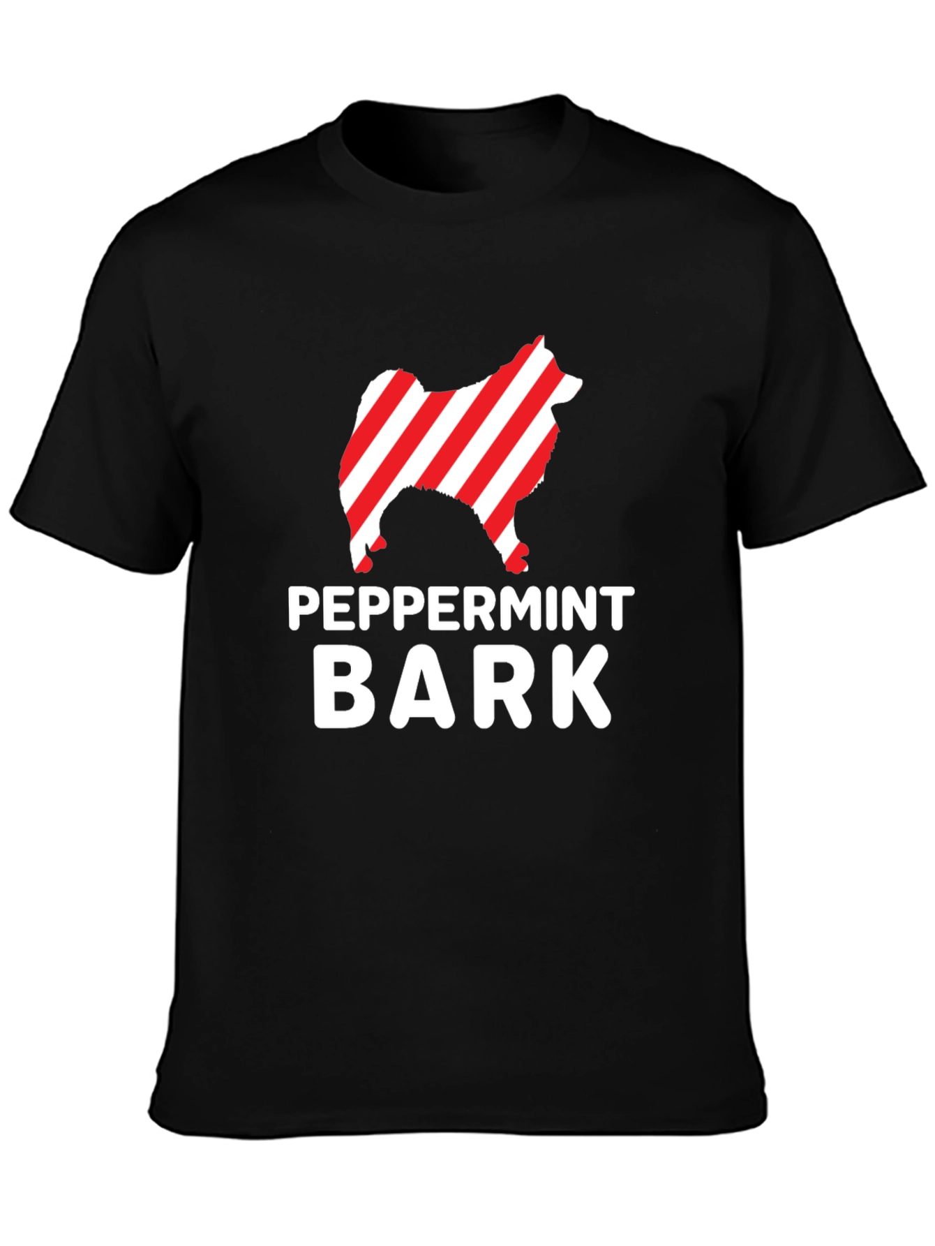 Peppermint Bark Dog Graphic T-Shirt