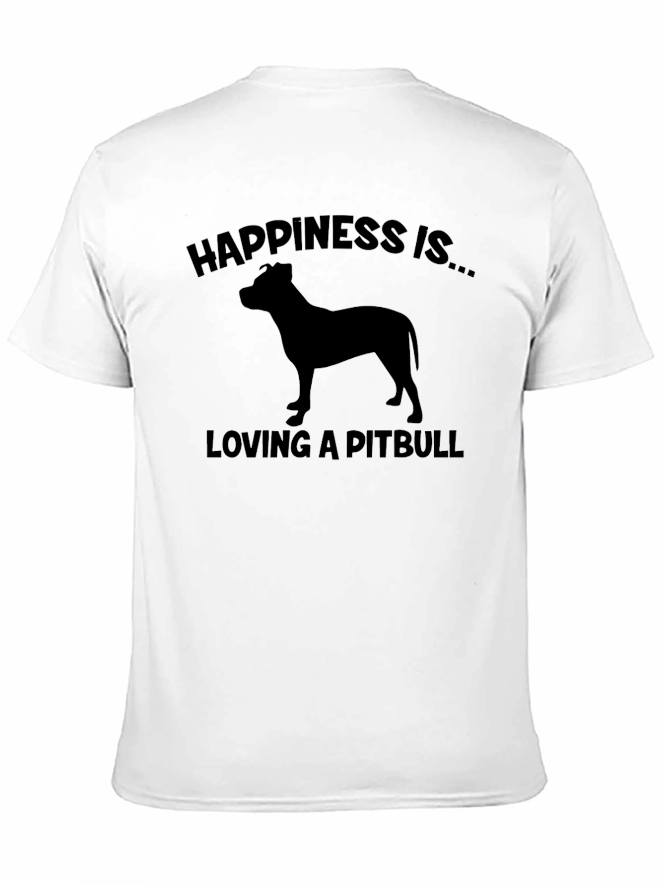 Happiness Pitbull Graphic T-Shirt