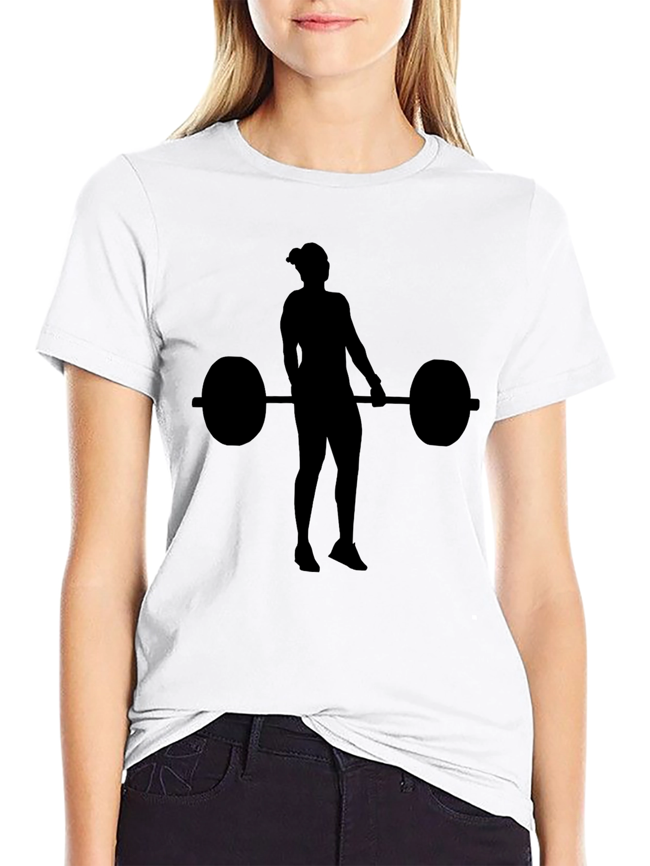 Weightlifting Silhouette T-Shirt
