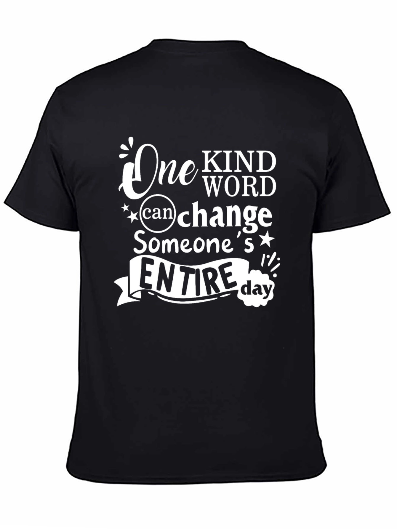 Kind Word Change T-Shirt - Inspiring Graphic Tee