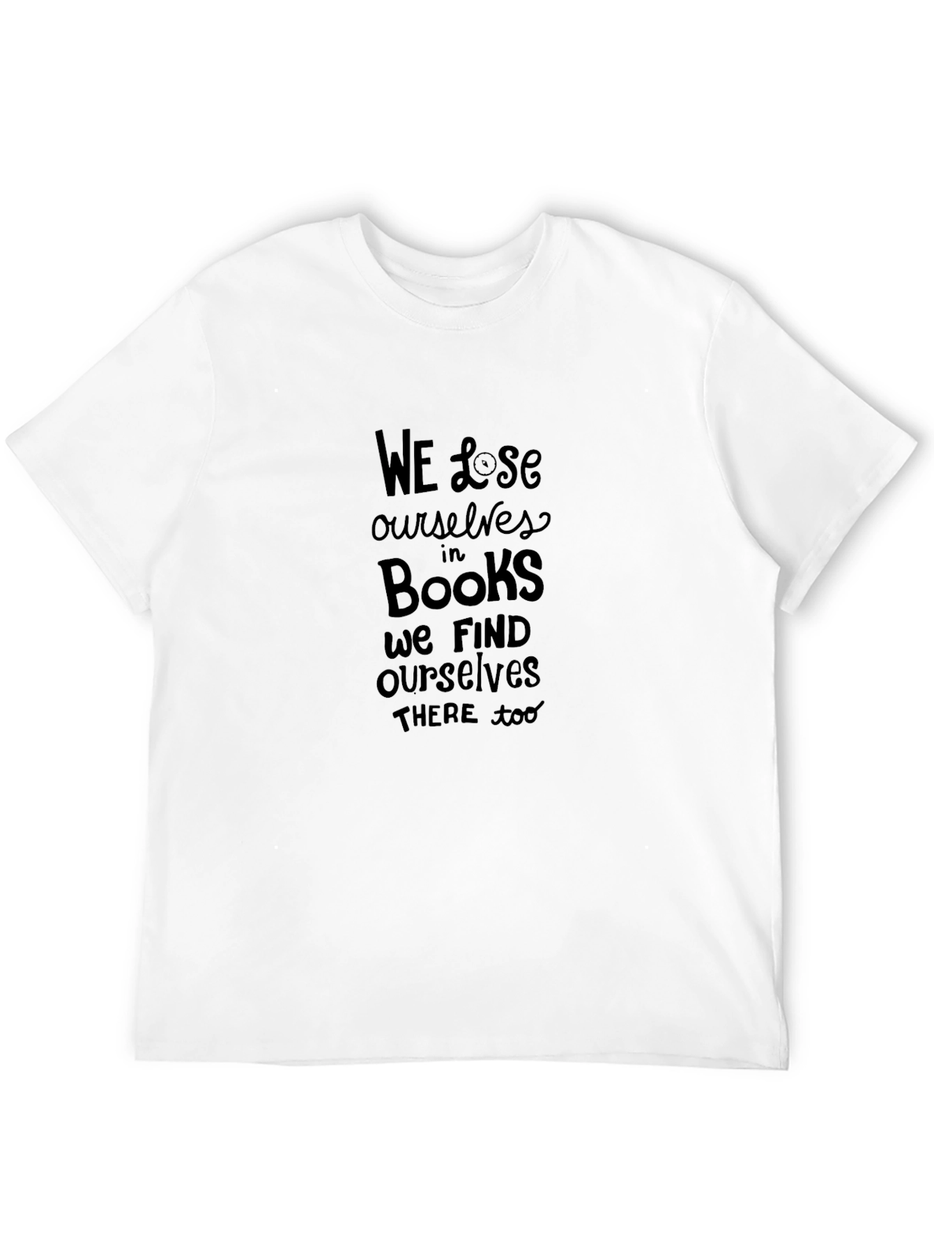 Book Lover T-Shirt: Lose Yourself in Books Graphic Tee