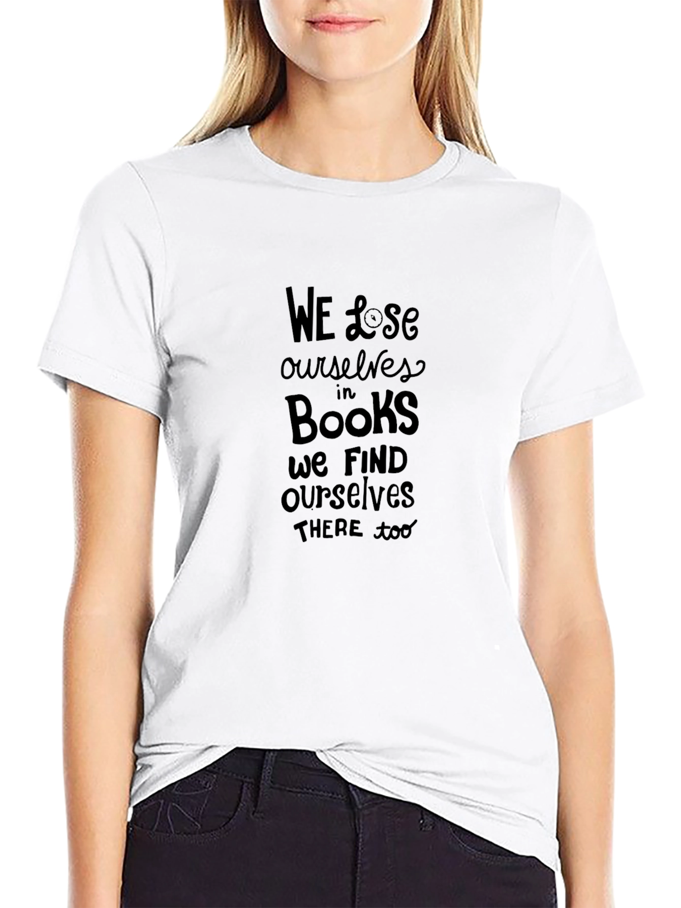 Book Lover T-Shirt: Lose Yourself in Books Graphic Tee