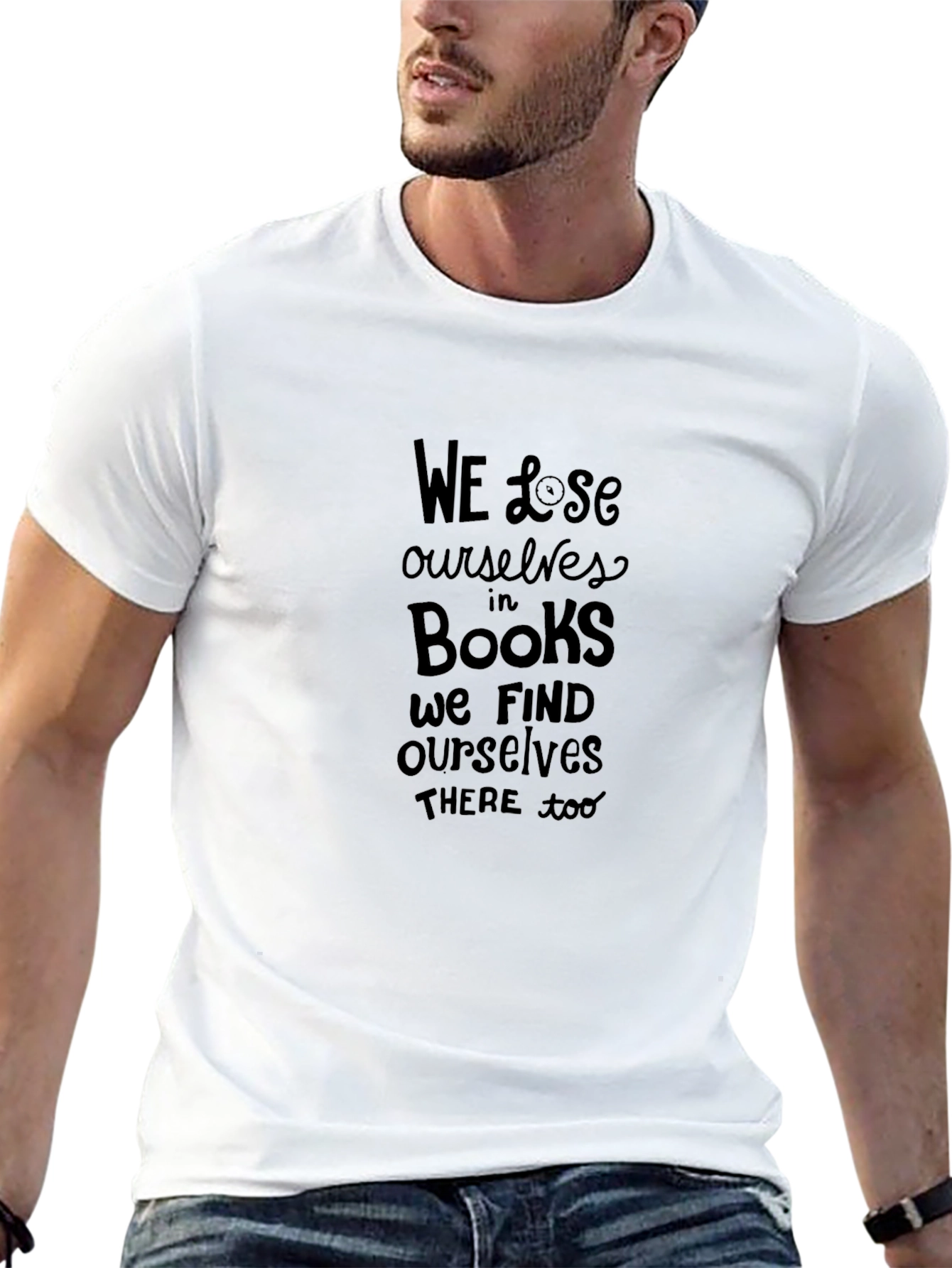 Book Lover T-Shirt: Lose Yourself in Books Graphic Tee
