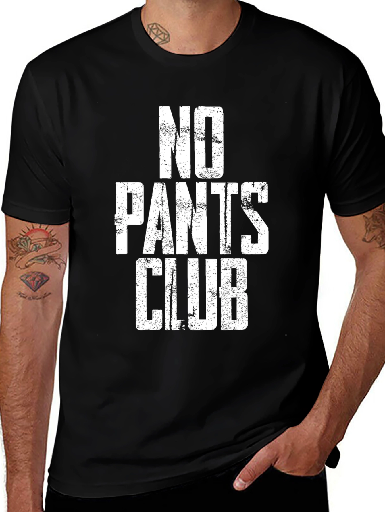 No Pants Club Graphic Tee