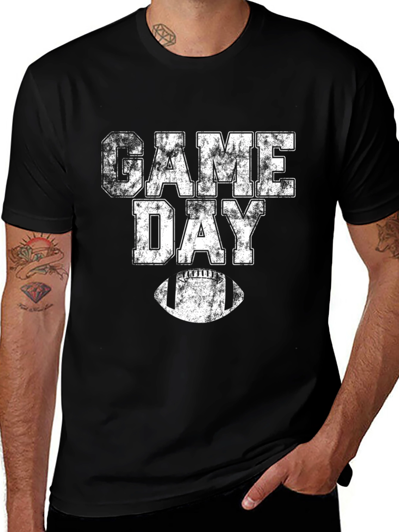 Game Day Football Graphic T-Shirt