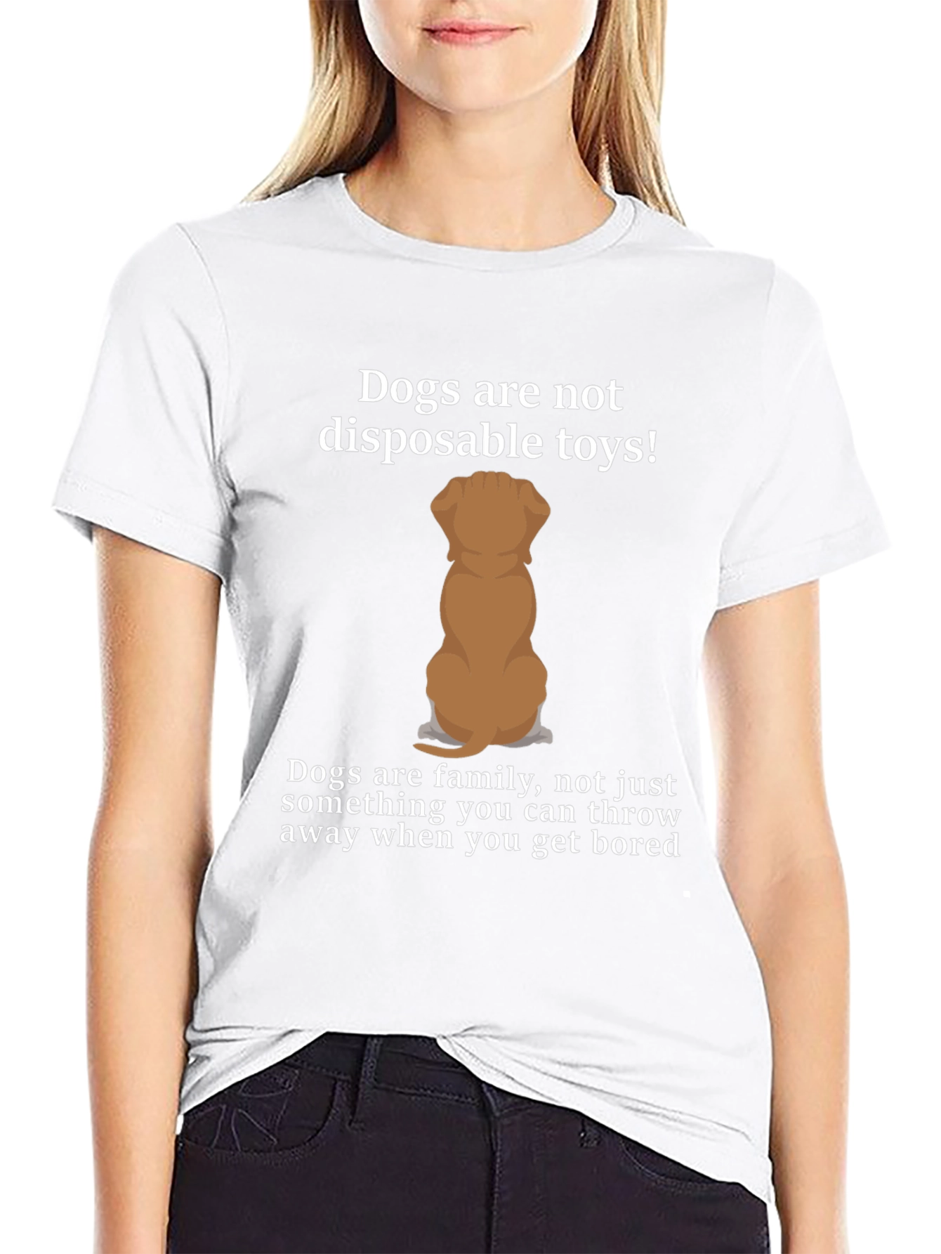 Dogs Are Family Graphic T-Shirt