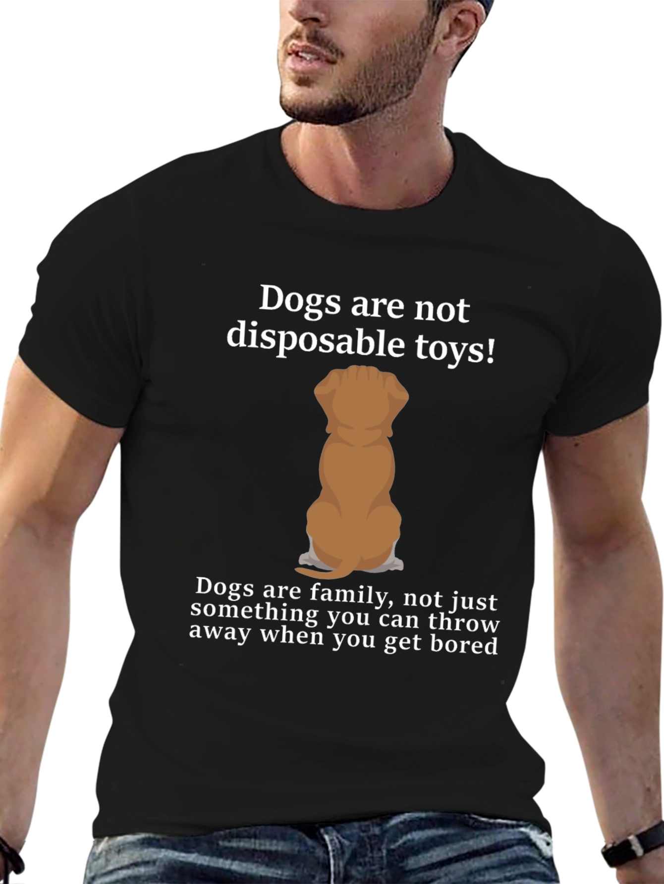 Dogs Are Family Graphic T-Shirt