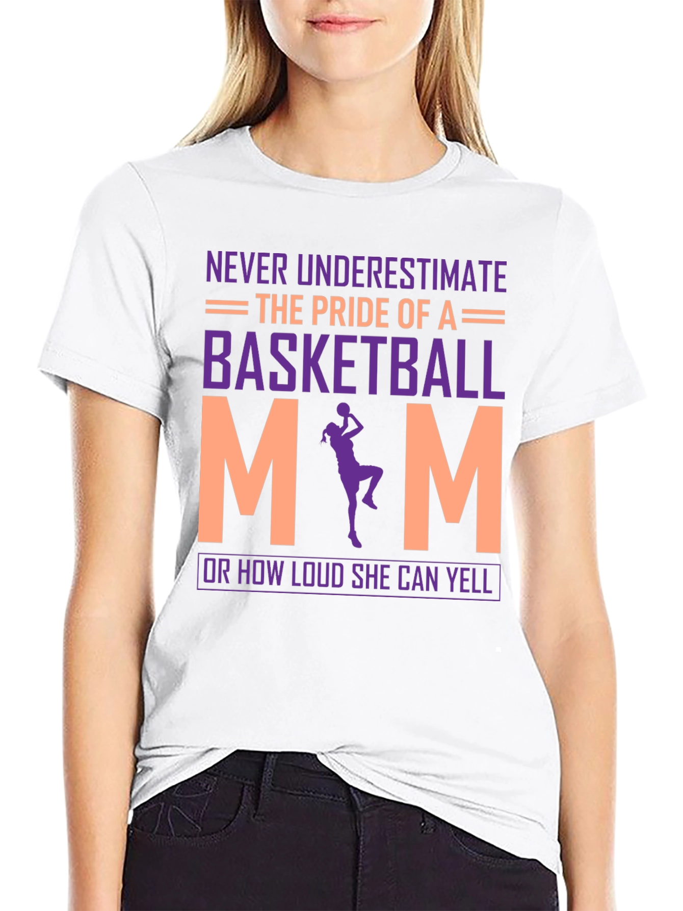 Basketball Mom T-Shirt - Pride and Loud!