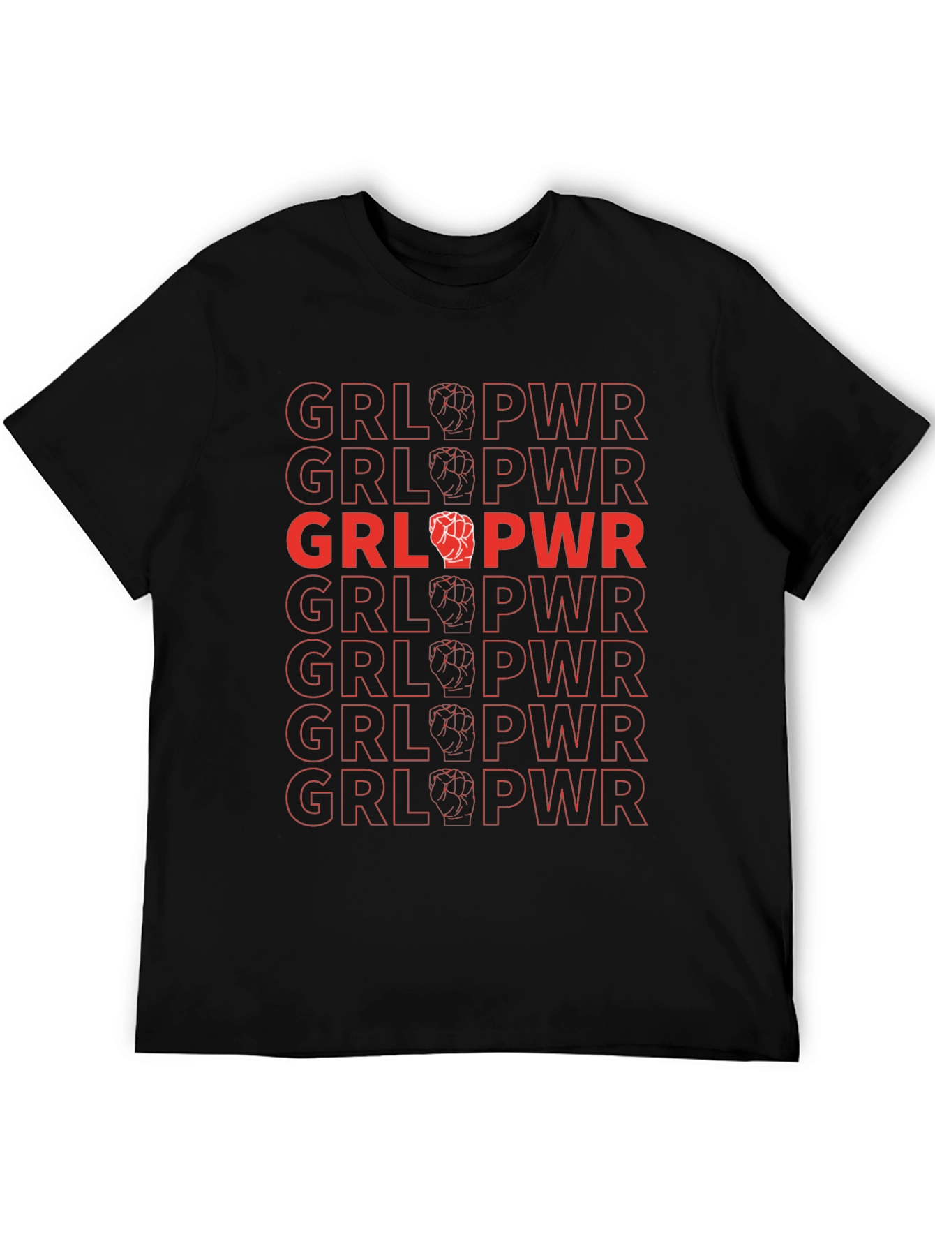 GRL PWR Graphic Tee - Empowering Design
