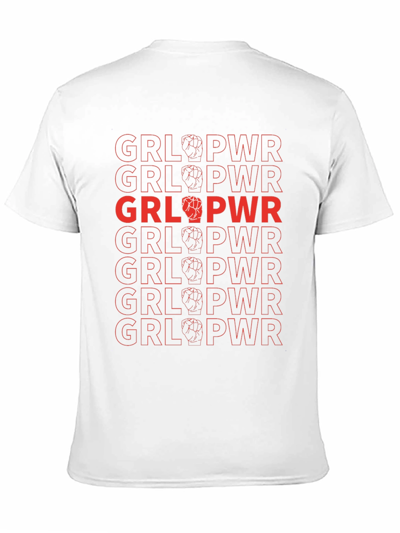 GRL PWR Graphic Tee - Empowering Design
