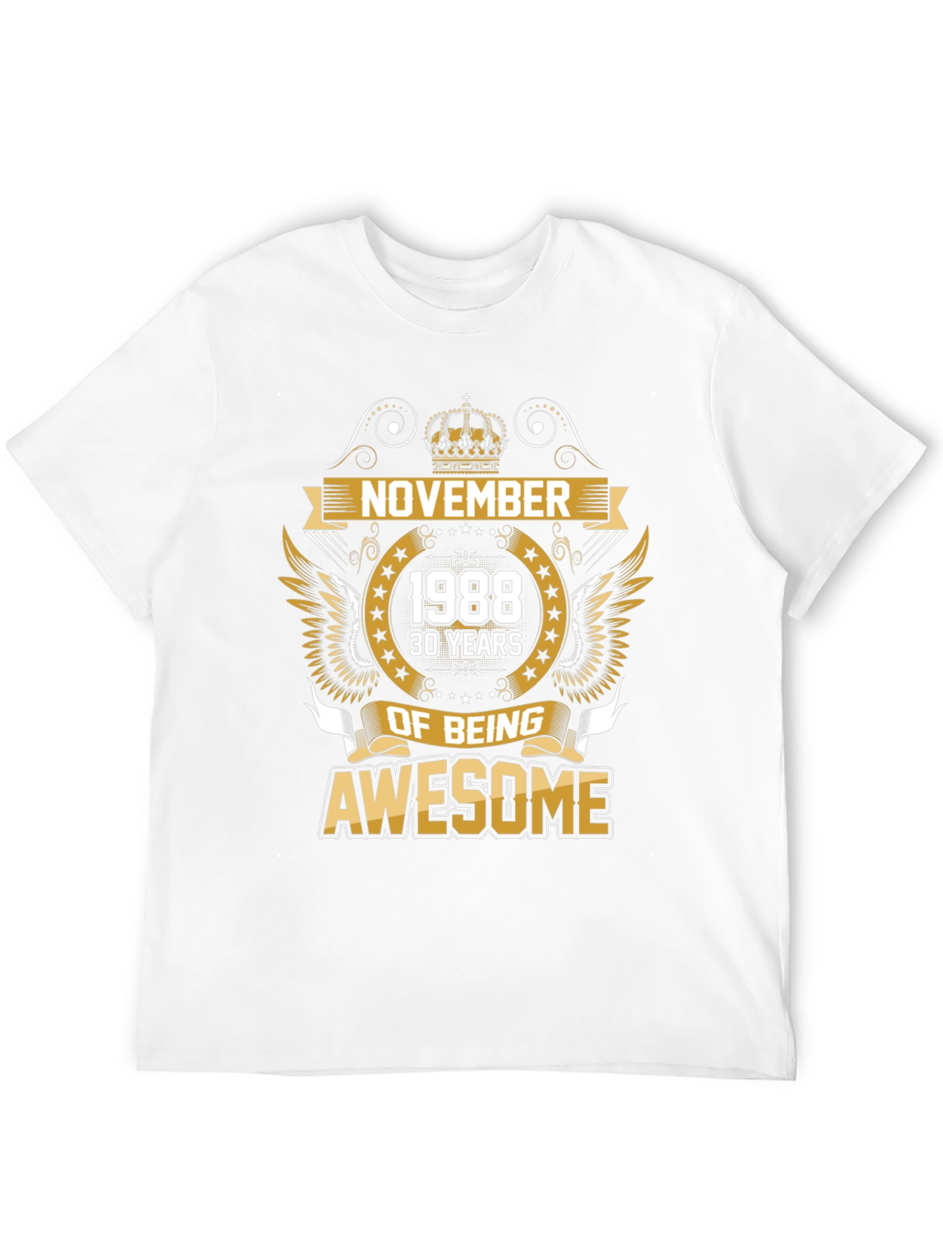 November 1988 Awesome Birthday T-Shirt