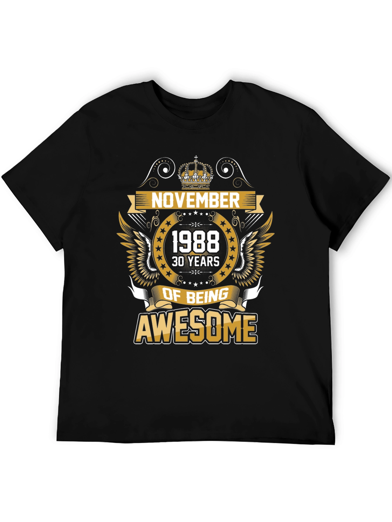 November 1988 Awesome Birthday T-Shirt