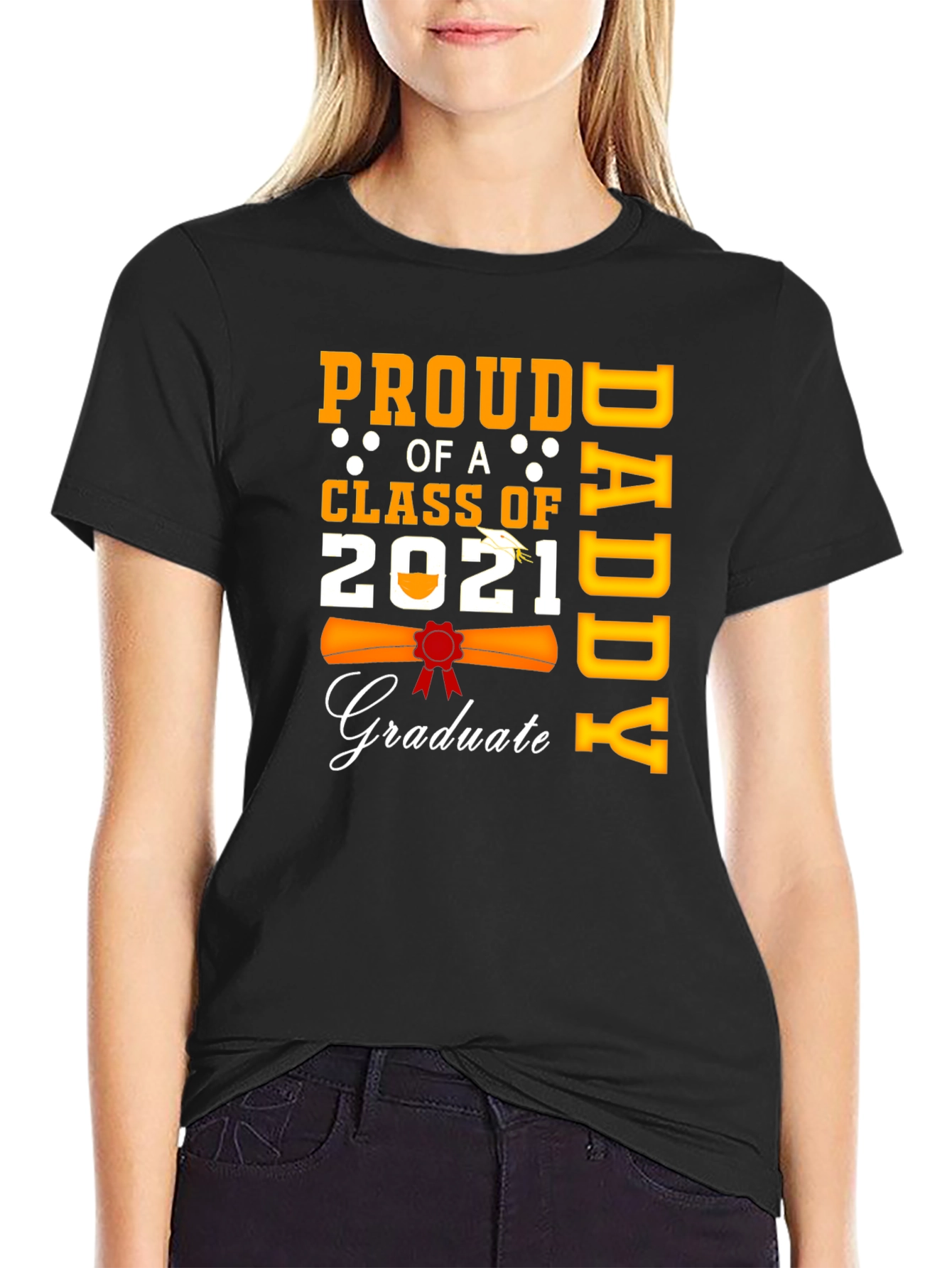 Proud Daddy of a 2021 Graduate T-Shirt