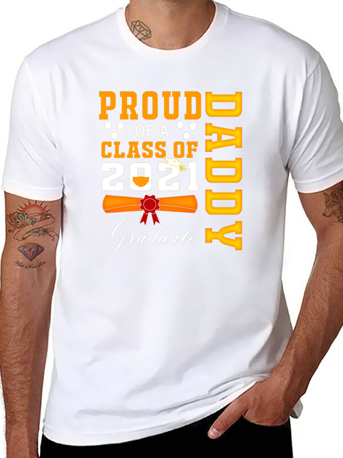 Proud Daddy of a 2021 Graduate T-Shirt