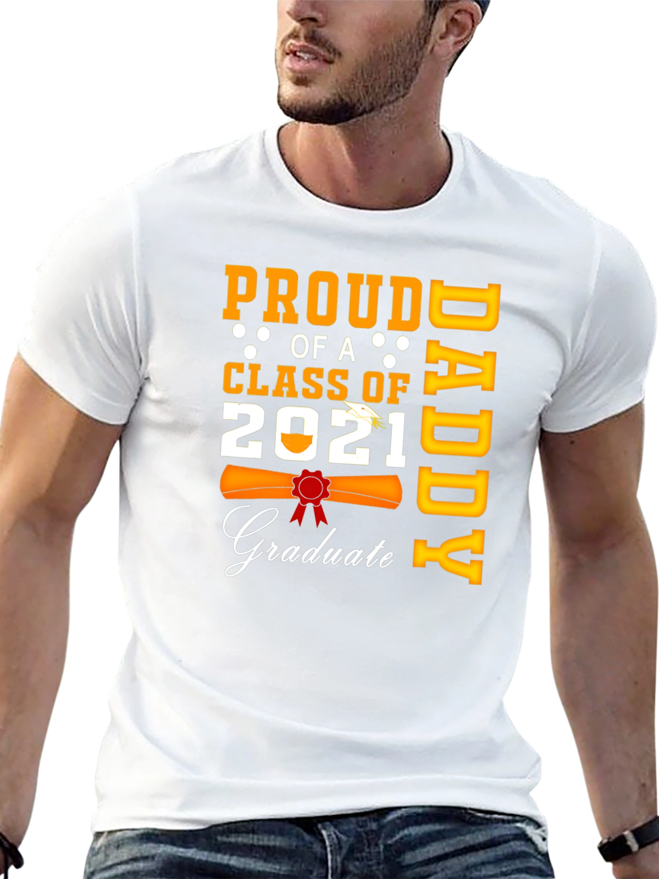 Proud Daddy of a 2021 Graduate T-Shirt