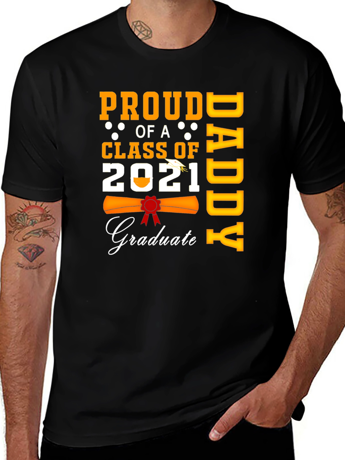 Proud Daddy of a 2021 Graduate T-Shirt