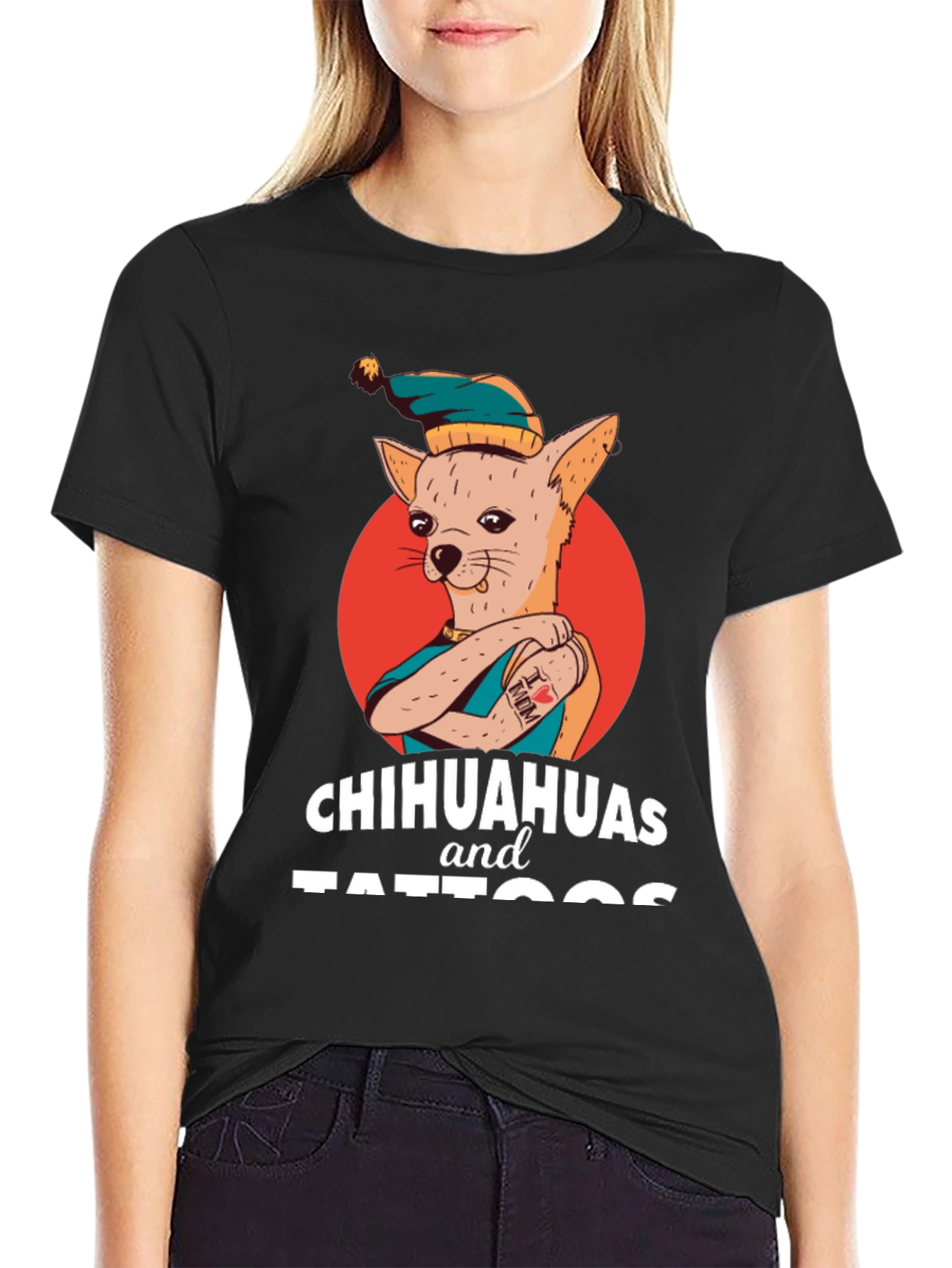 Chihuahua and Tattoos T-Shirt