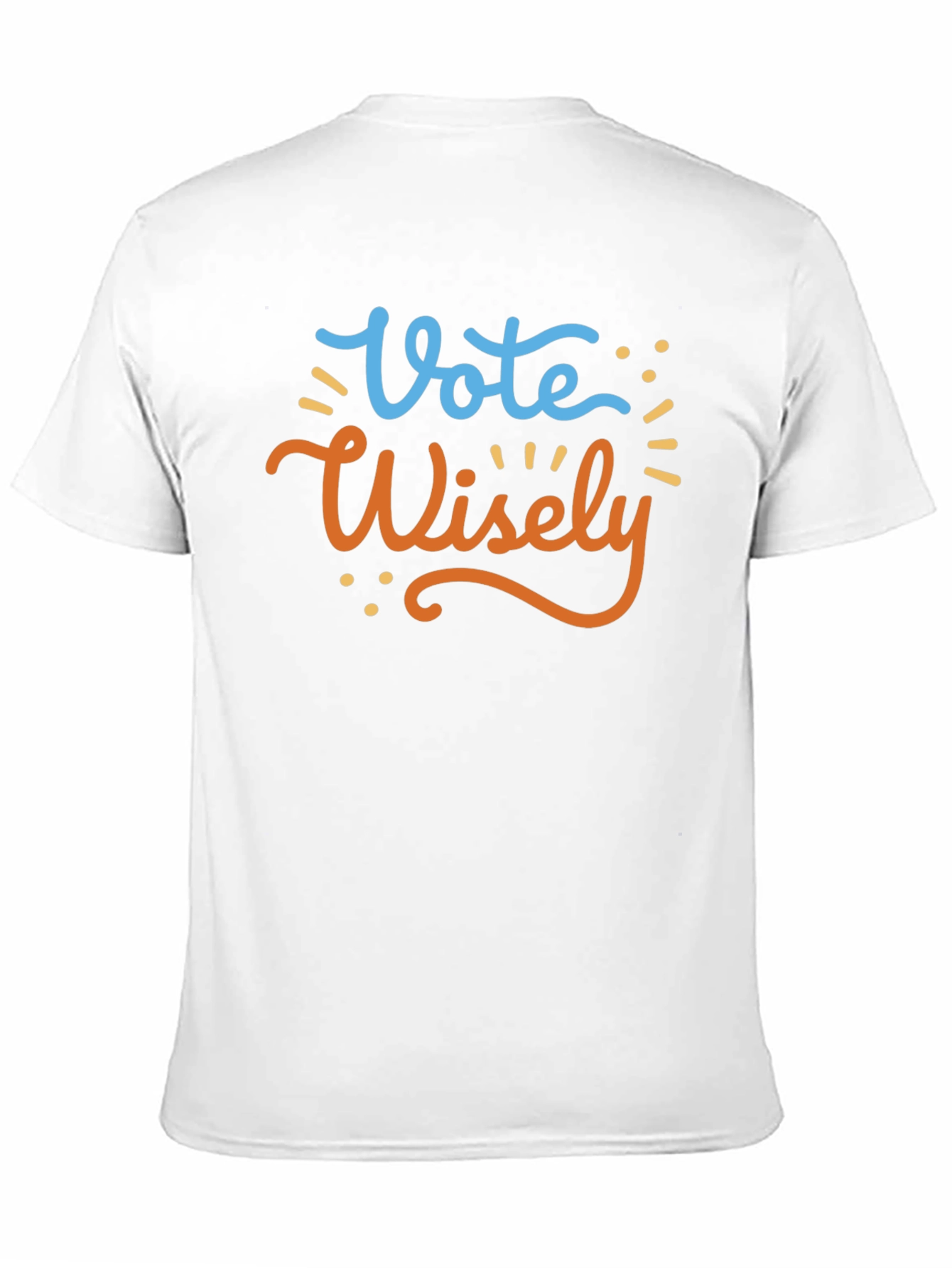 Vote Wisely Graphic Tee - Black Cotton T-Shirt