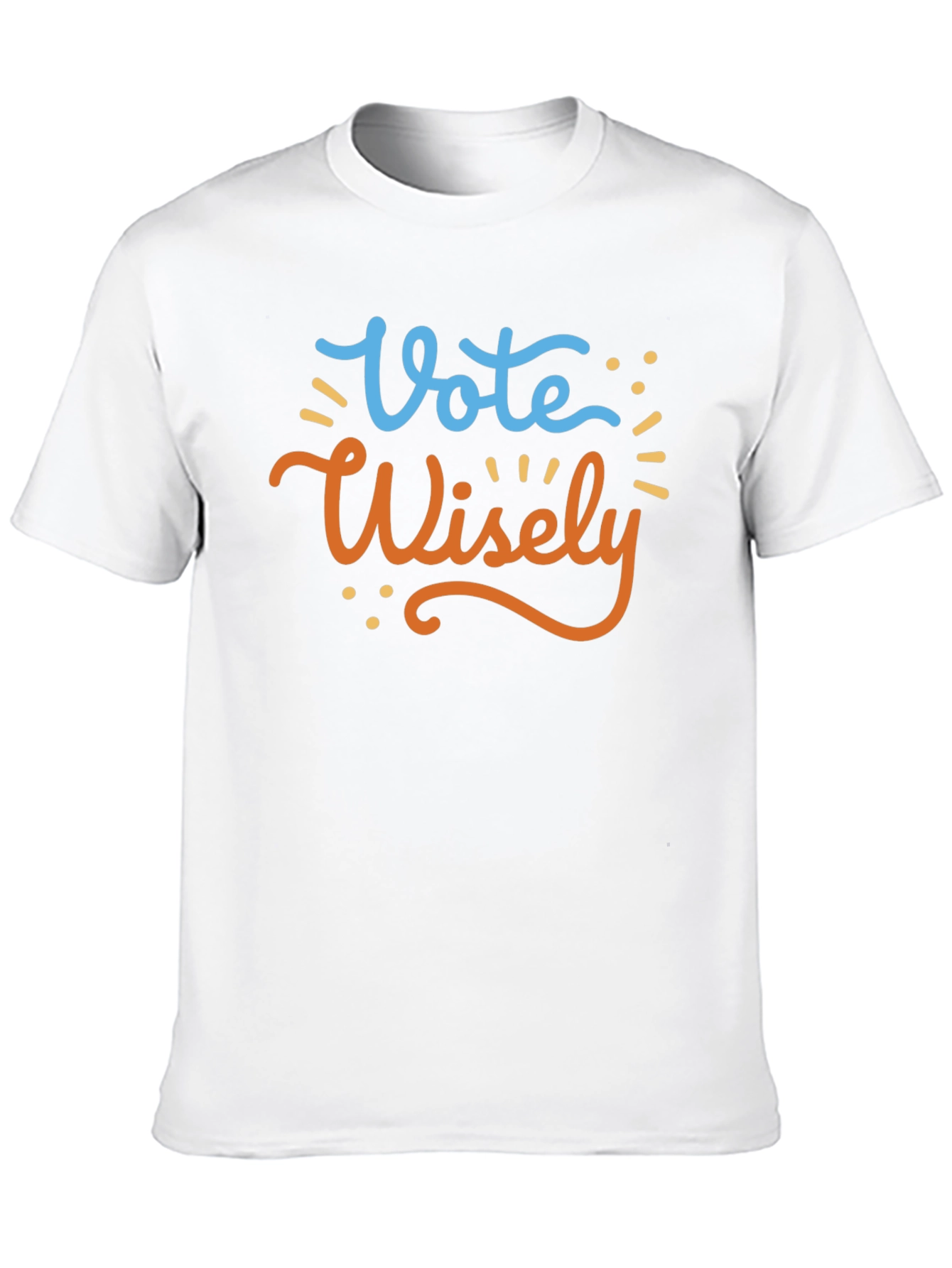 Vote Wisely Graphic Tee - Black Cotton T-Shirt