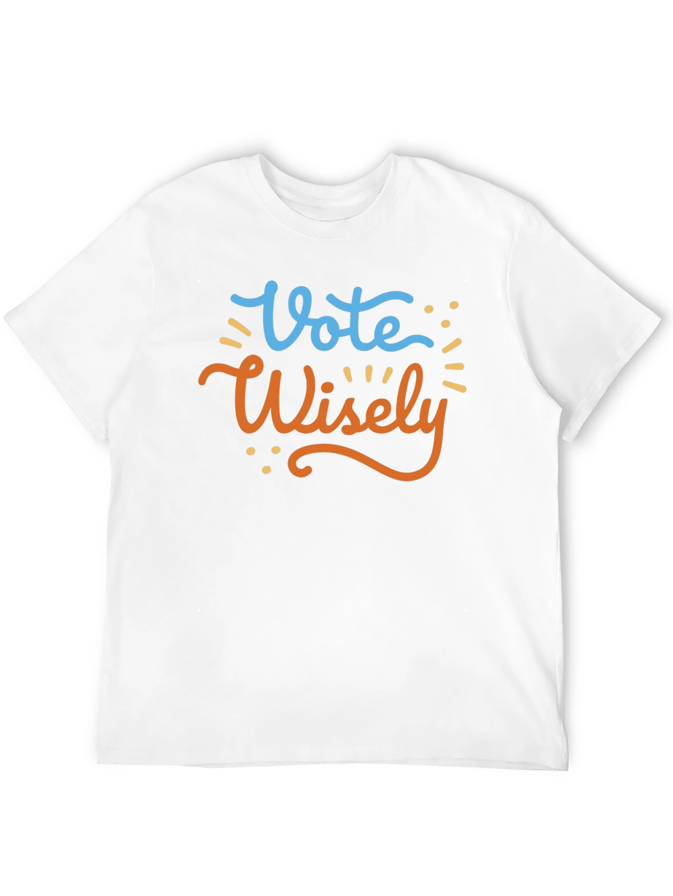 Vote Wisely Graphic Tee - Black Cotton T-Shirt