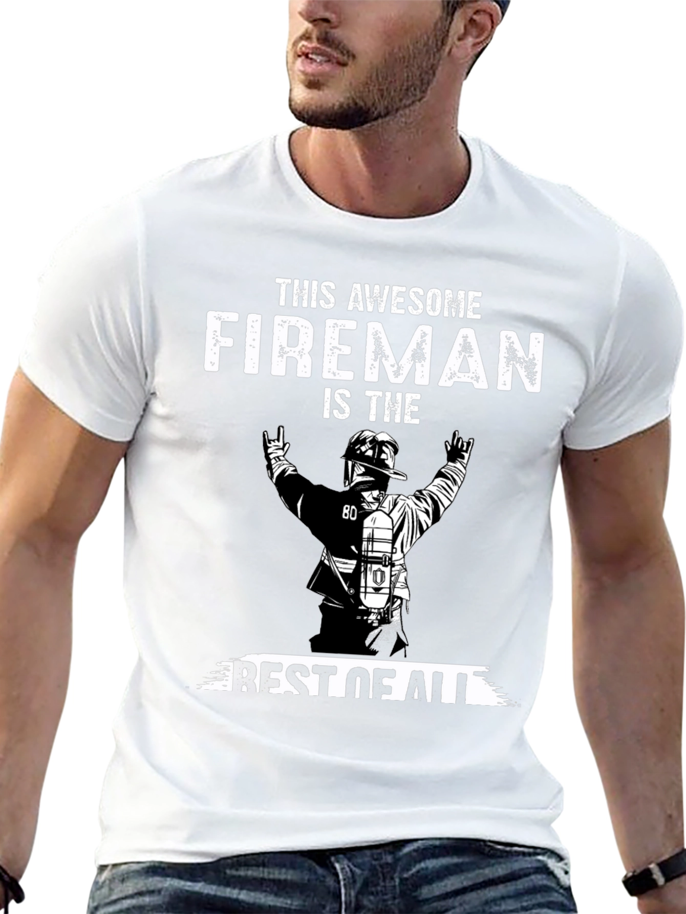 Awesome Fireman T-Shirt - Best Firefighter Apparel